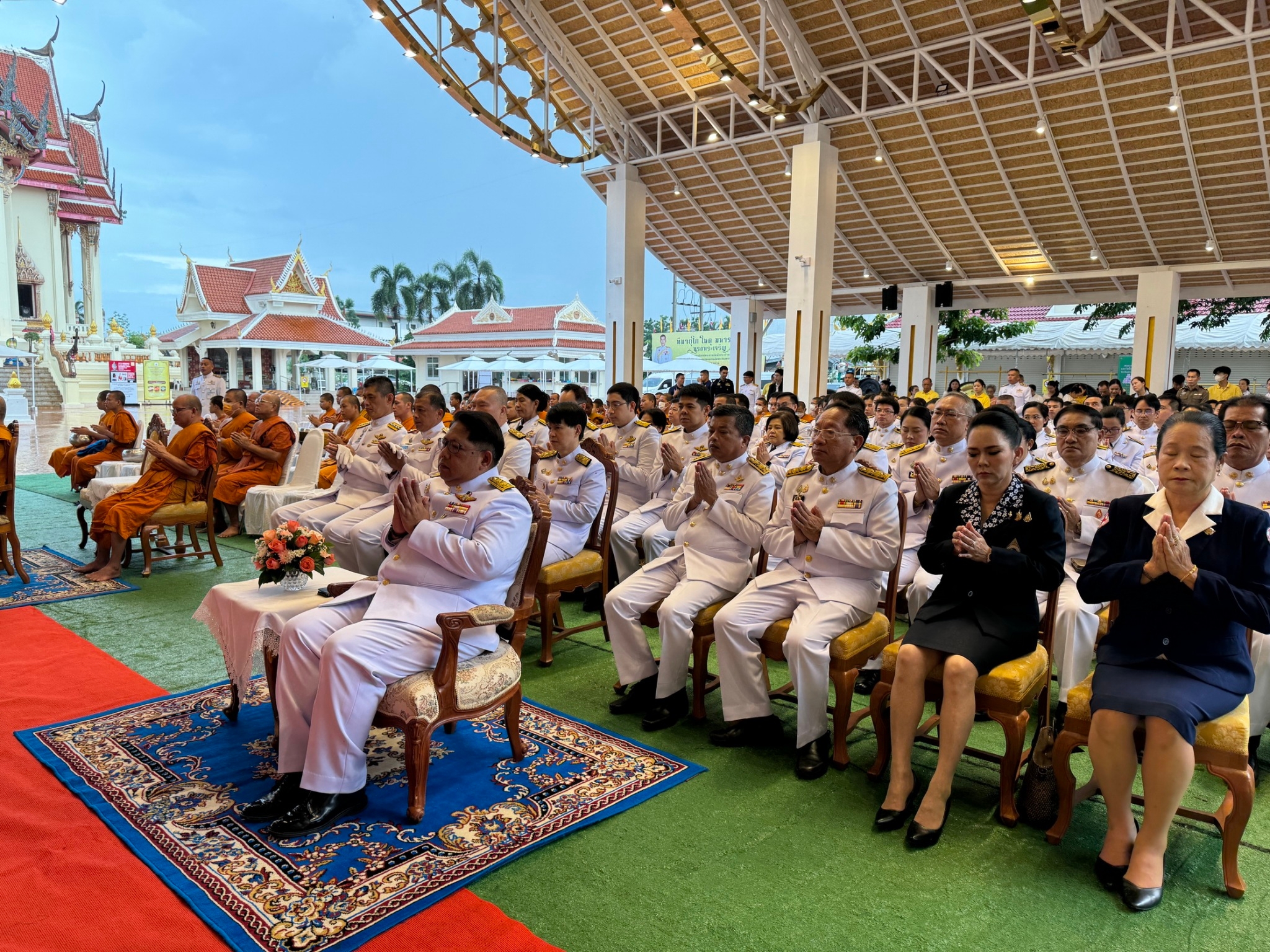 พช.หนองคาย ร่วมพิธีทำบุญตักบาตรถวายพระราชกุศล เนื่องในโอกาสวันคล้ายวันประสูติ สมเด็จพระเจ้าน้องนางเธอ เจ้าฟ้าจุฬาภรณวลัยลักษณ์ อัครราชกุมารี กรมพระศรีสวางควัฒน วรขัตติยราชนารี 4 กรกฎาคม 2567