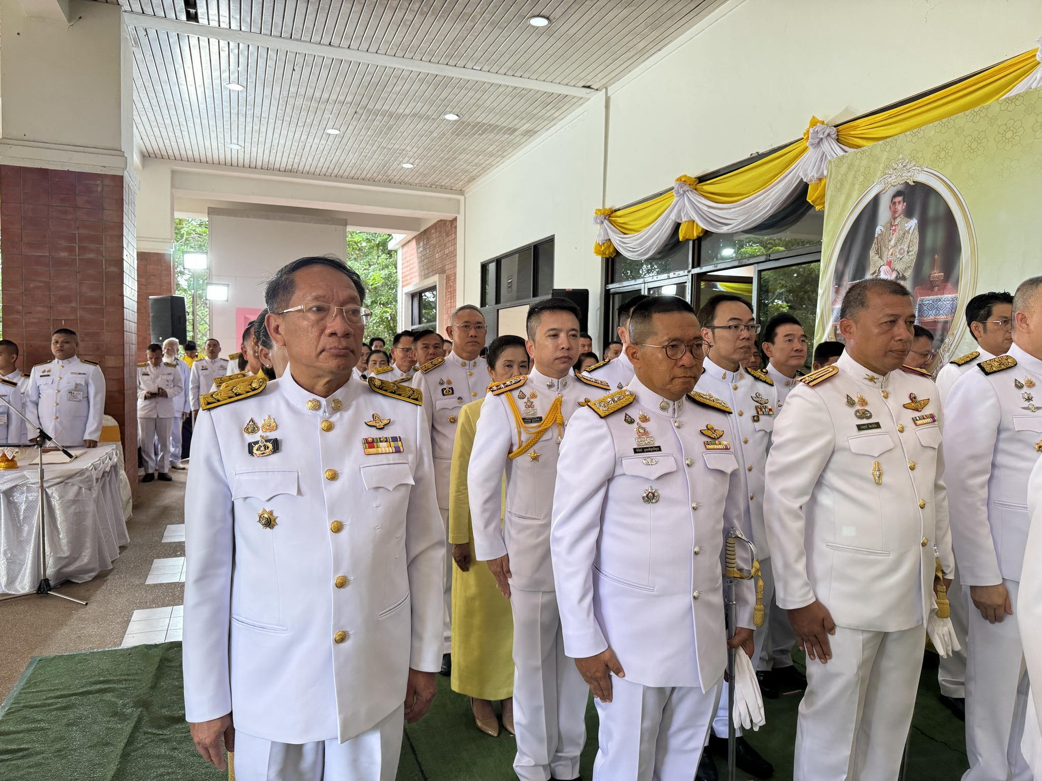 พช.หนองคาย ร่วมพิธีถวายราชสดุดีและถวายพระพรชัยมงคล โครงการเทิดทูนสถาบันพระมหากษัตริย์และบรมวงศานุวงศ์ ประจำปี พ.ศ.2567 กิจกรรมเฉลิมพระเกียรติพระบาทสมเด็จพระเจ้าอยู่หัว เนื่องในโอกาสพระราชพิธีมหามงคลเฉลิมพระชนมพรรษา 6 รอบ 28 กรกฎาคม 2567