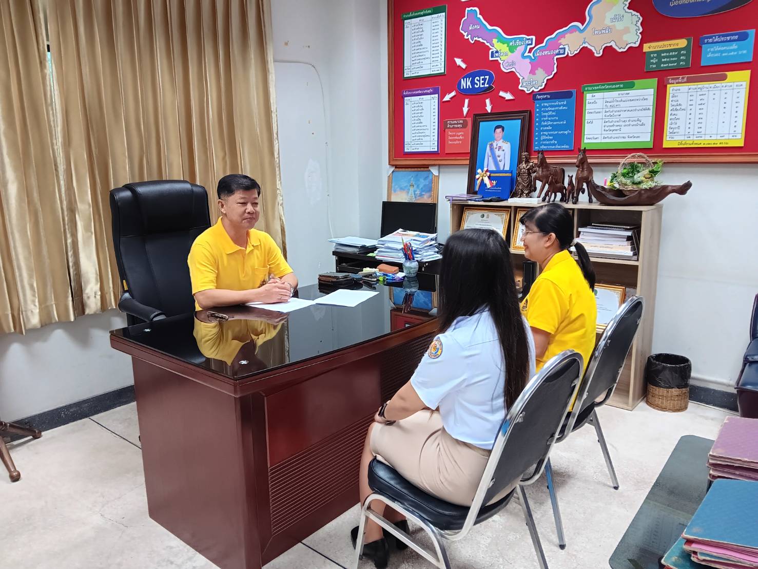 พช.หนองคาย ปฐมนิเทศและต้อนรับข้าราชการที่ได้รับคำสั่งแต่งตั้งให้ย้ายมาปฏิบัติหน้าที่ ณ จังหวัดหนองคาย