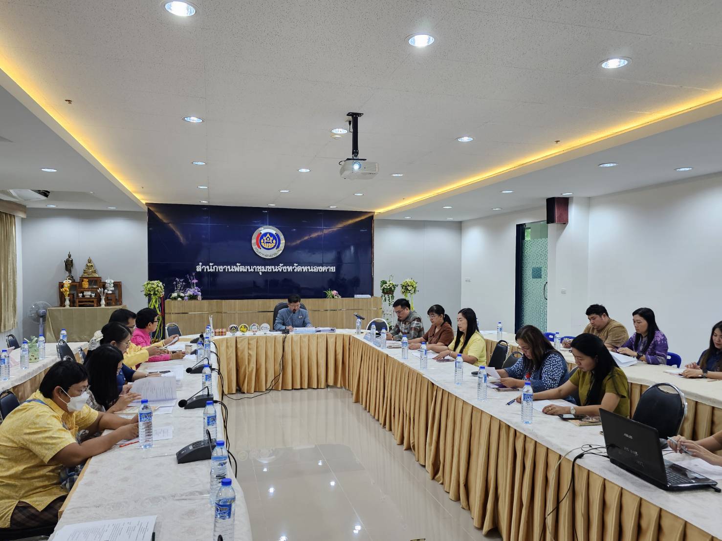 พช.หนองคาย จัดประชุมการประสานแผนการปฏิบัติราชการสำนักงานพัฒนาชุมชนจังหวัดหนองคาย ครั้งที่ 6/2567