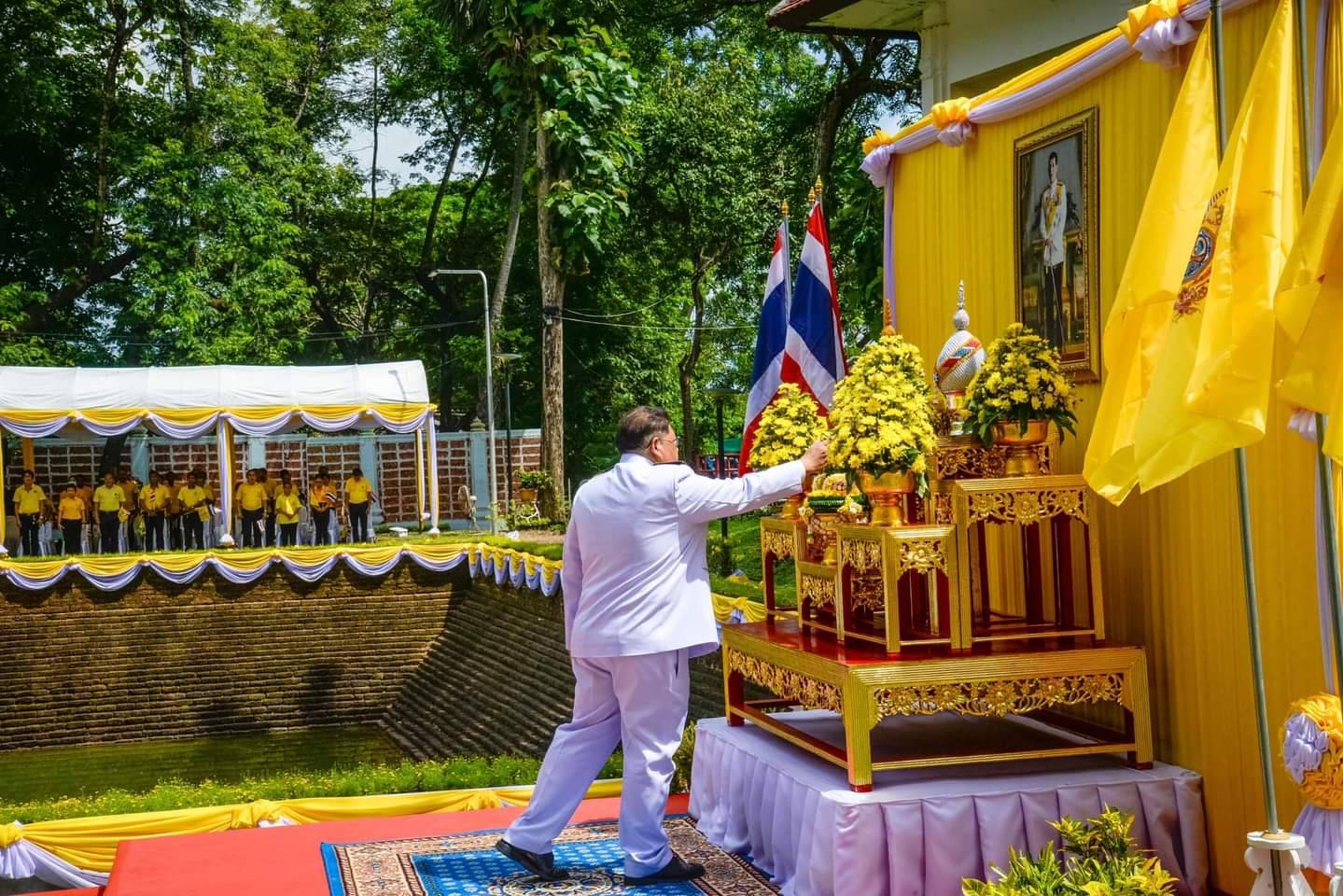 พช.หนองคาย ร่วมพิธีพลีกรรมตักน้ำจากแหล่งน้ำศักดิ์สิทธิ์ ณ สระมุจลินท์ วัดพระธาตุบังพวน ตำบลพระธาตุบังพวน จังหวัดหนองคาย