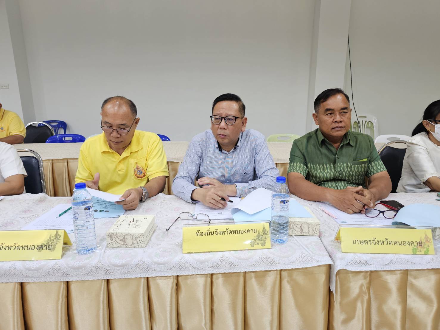 หนองคาย จัดประชุมคณะกรรมการเครือข่ายองค์ความรู้ (Knowledge – Based OTOP : KBO) เพื่อวางแผนพัฒนาศักยภาพ OTOP หนองคาย