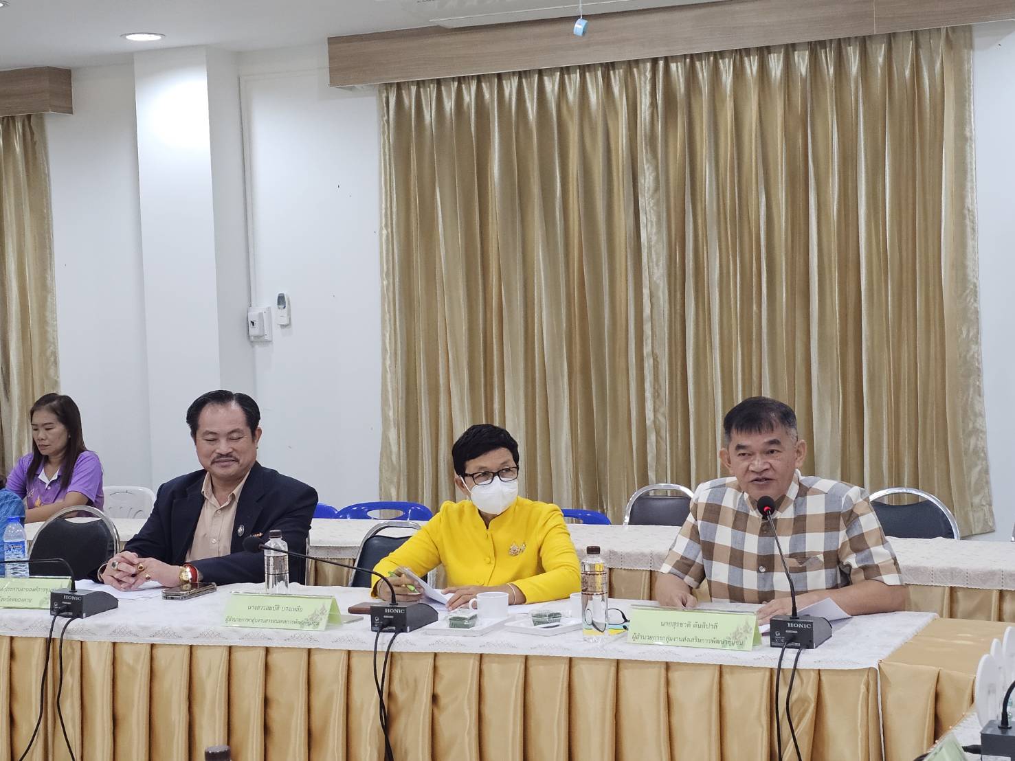 หนองคาย ประชุมเตรียมการ คัดสรรกิจกรรมพัฒนาชุมชนดีเด่น และหมู่บ้านกองทุนแม่ของแผ่นดินดีเด่นระดับจังหวัด ปี 2567