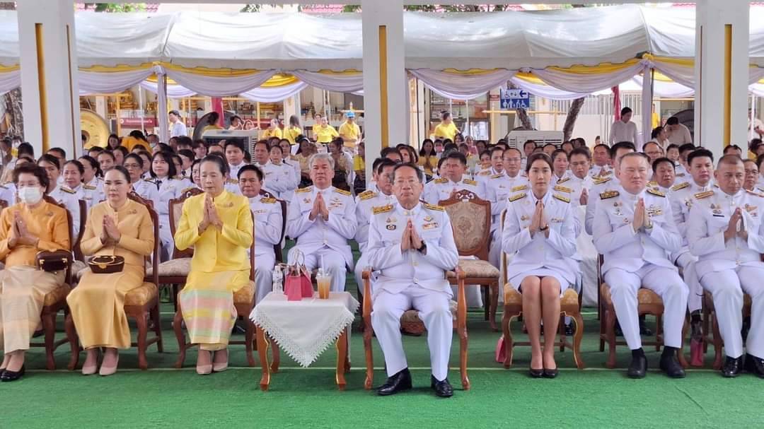 พช.หนองคาย ร่วมพิธีบรรพชาอุปสมบท ตามโครงการบรรพชาอุปสมบท เฉลิมพระเกียรติพระบาทสมเด็จพระเจ้าอยู่หัว เนื่องในโอกาสมหามงคลเฉลิมพระชนมพรรษา 6 รอบ 28 กรกฎาคม 2567