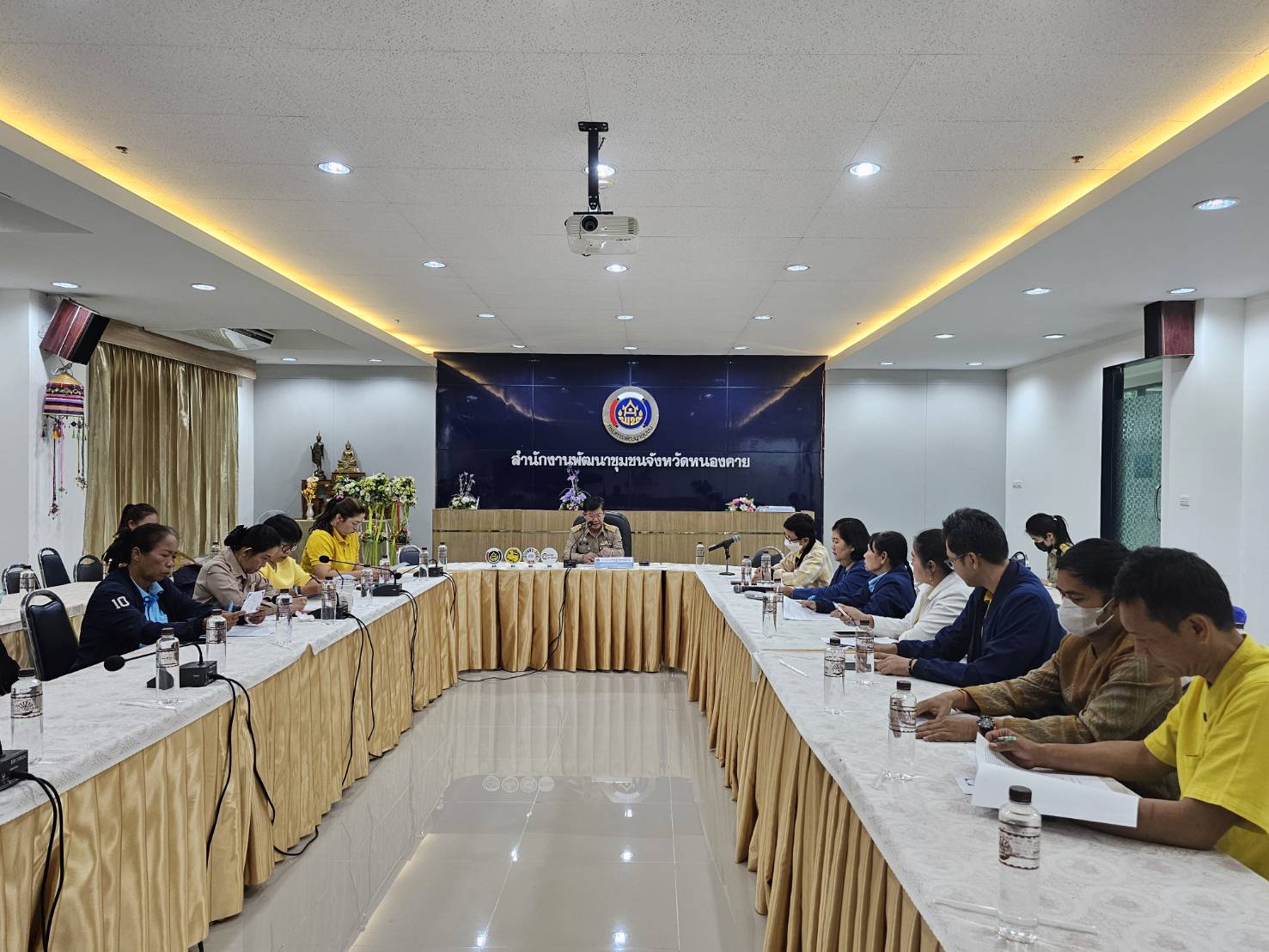 พช.หนองคาย ดำเนินการประชุมคณะกรรมการเครือข่ายกองทุนแม่ของแผ่นดินระดับจังหวัดหนองคาย ครั้งที่ 1/2567