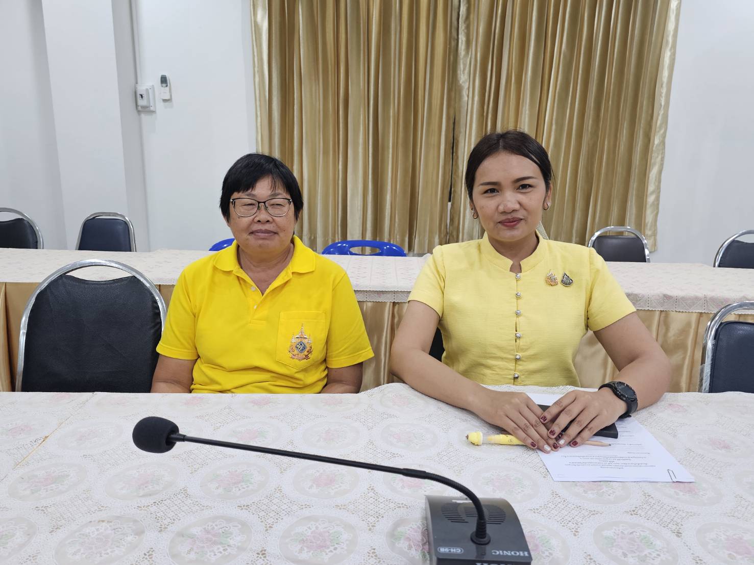 พช.หนองคาย ประชุมคณะกรรมการอำนวยการประจำสนามสอบ และคณะทำงานประจำสนามสอบคัดเลือกบุคคลเพื่อแต่งตั้งเป็นอาสาพัฒนา (อสพ.) รุ่นที่ 76 ประจำสนามสอบจังหวัดหนองคาย