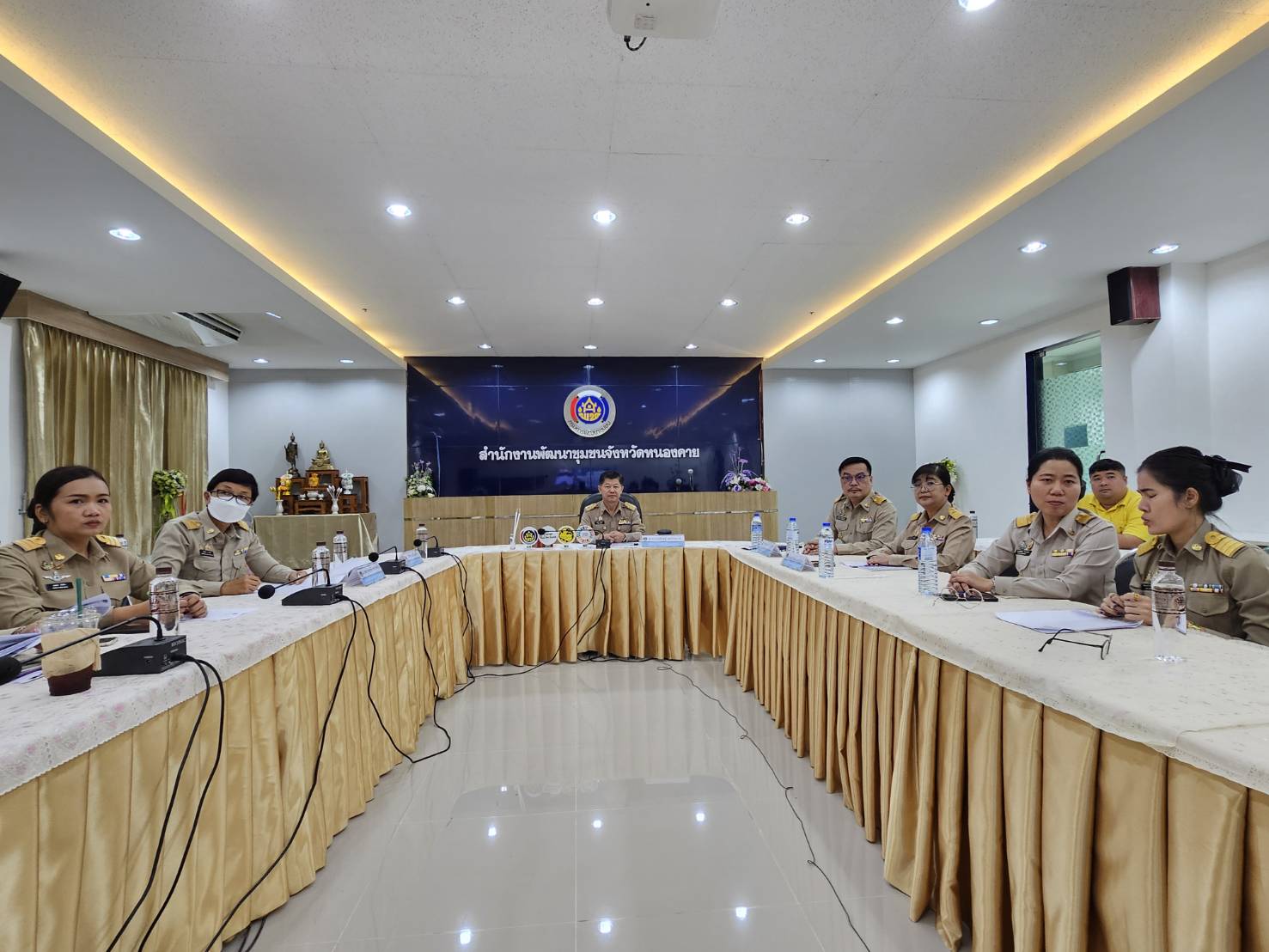 พช.หนองคาย ร่วมการประชุมกรมการพัฒนาชุมชน ครั้งที่ 7/2567 ผ่านระบบวิดีทัศน์ทางไกล (Video Conference)