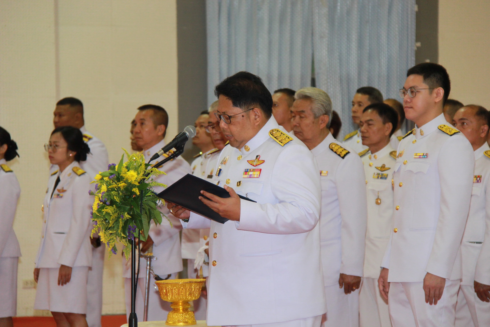 พช.หนองคาย ร่วมพิธีวางพวงมาลาและถวายราชสดุดี เนื่องในวันที่ระลึกคล้ายวันสวรรคต “สมเด็จพระนารายณ์มหาราช” ประจำปีพุทธศักราช 2567
