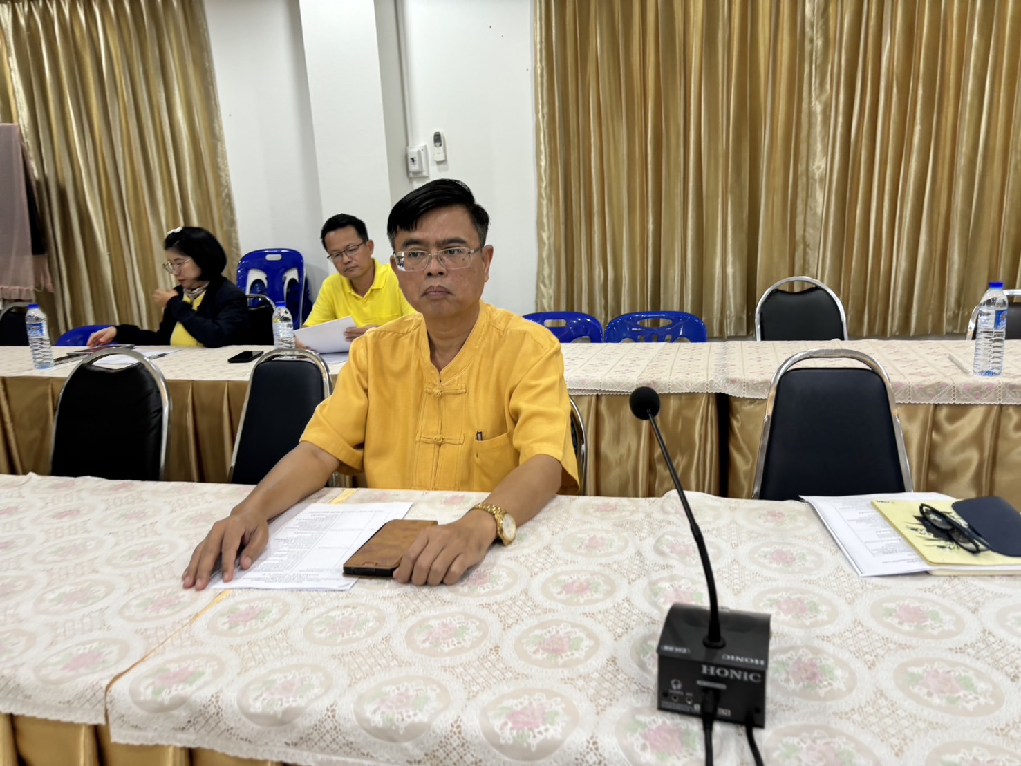 พช.หนองคาย : ประชุมการดำเนินโครงการบรรพชาอุปสมบท เฉลิมพระเกียรติพระบาทสมเด็จพระเจ้าอยู่หัว เนื่องในโอกาสพระราชพิธีมหามงคลเฉลิมพระชนมพรรษา 6 รอบ 28 กรกฎาคม 2567