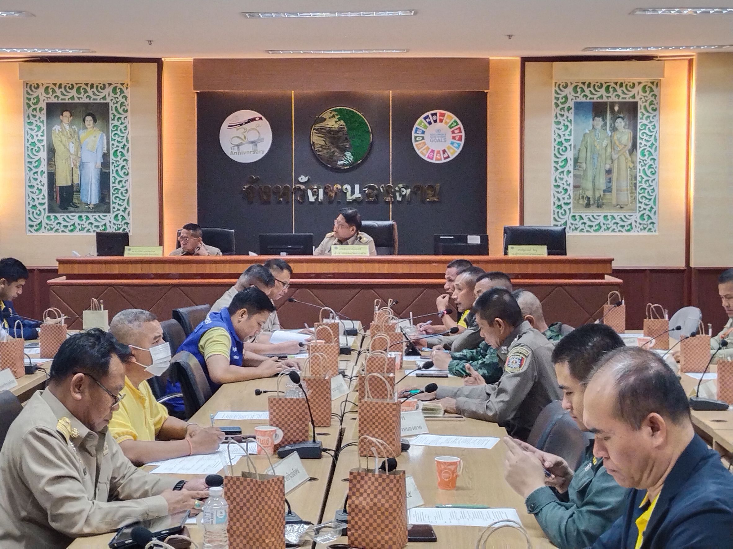 พช.หนองคาย ร่วมประชุมเร่งรัดติดตามการดำเนินงานป้องกัน ปราบปราม และแก้ไขปัญหายาเสพติดในพื้นที่ ระยะเร่งด่วน 3 เดือน (1 มิถุนายน – 31 สิงหาคม 2567)