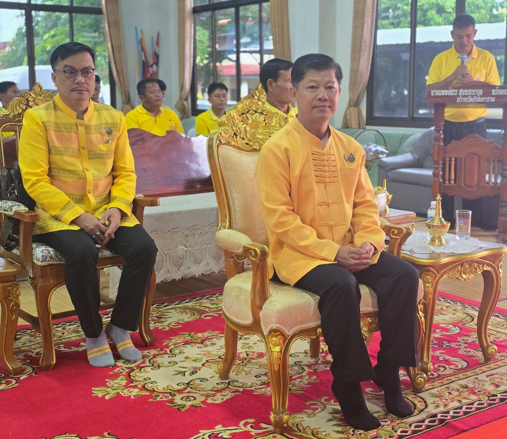 พช.หนองคาย ร่วมเป็นเจ้าภาพพิธีทำบุญตักบาตรและร่วมอุปถัมภ์พระภิษุ โครงการบรรพชาอุปสมบท เฉลิมพระเกียรติพระบาทสมเด็จพระเจ้าอยู่หัว เนื่องในโอกาสมหามงคลเฉลิมพระชนมพรรษา 6 รอบ 28 กรกฎาคม 2567