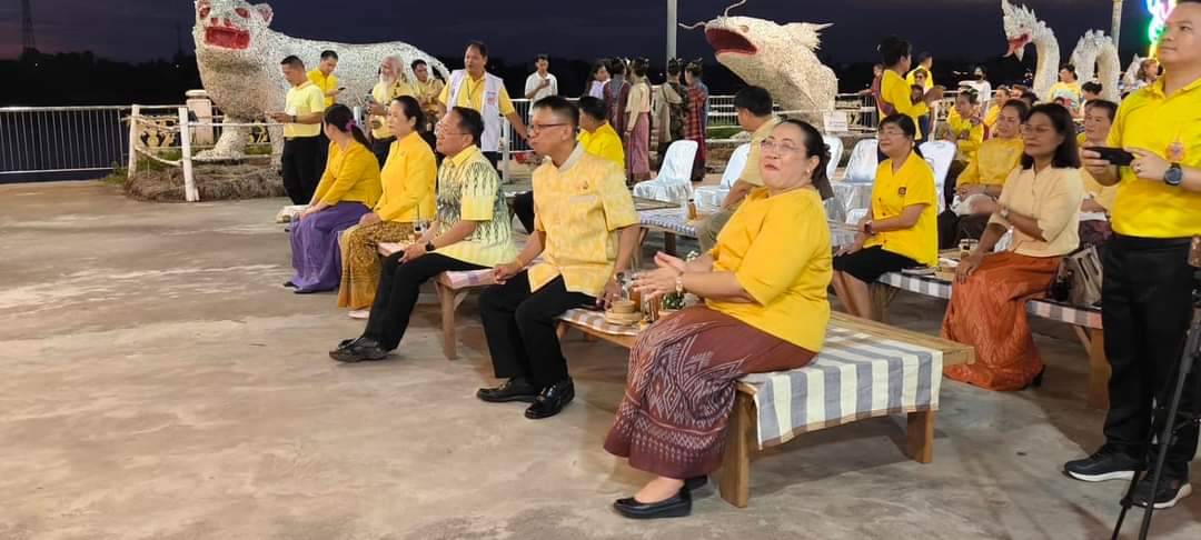 พช.หนองคาย ร่วมกิจกรรม 1 อำเภอ 1 ลานสร้างสรรค์ ณ ลานวัฒนธรรมตลาดแคมของถนนคนเดินริมโขง หนองคาย