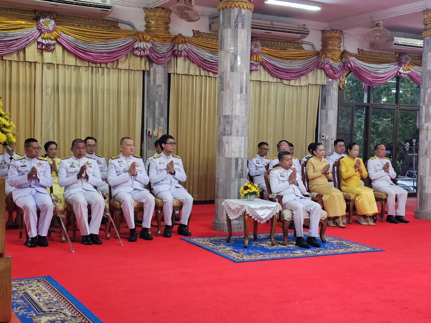 พช.หนองคาย ร่วมพิธีทำบุญตักบาตรถวายพระราชกุศลและเฉลิมพระเกียรติพระบาทสมเด็จพระเจ้าอยู่หัว เนื่องในโอกาสพระราชพิธีมหามงคลเฉลิมพระชนมพรรษา 6 รอบ 28 กรกฎาคม 2567