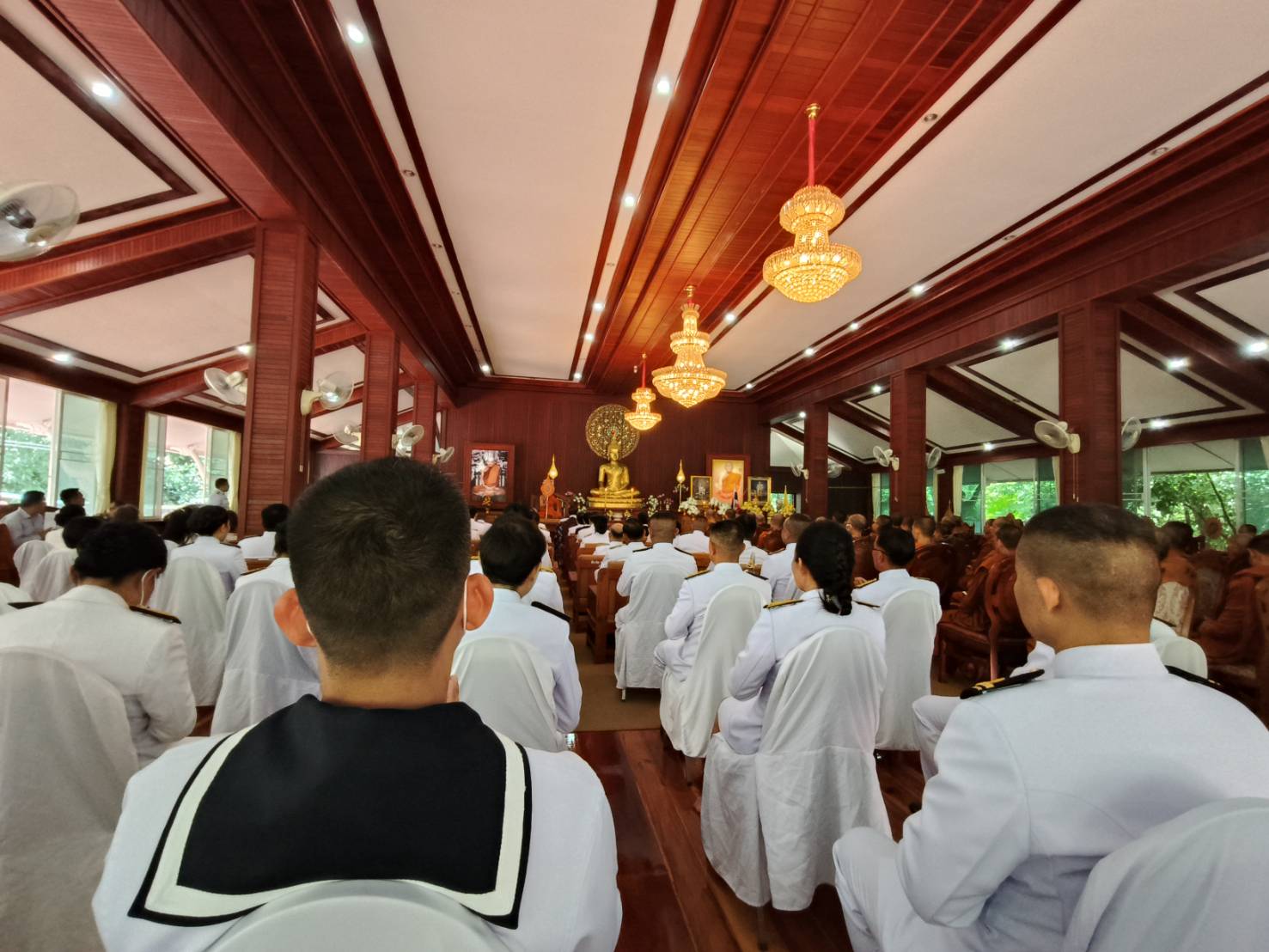 พช.หนองคาย ร่วมพิธีบำเพ็ญกุศลถวายพระราชกุศลแด่พระบาทสมเด็จพระจอมเกล้าเจ้าอยู่หัว พระสยามเทวมหามกุฎวิทยมหาราช ในอภิลักขิตสมัย 200 ปี นับแต่ทรงผนวช ในพระบรมราชูปถัมภ์