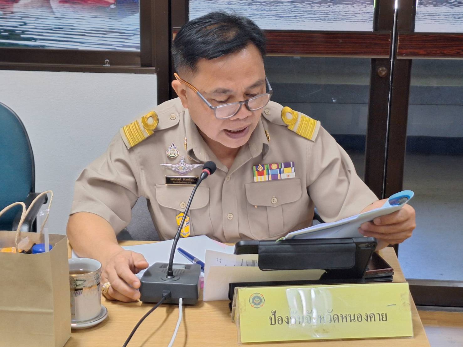 พช.หนองคาย ร่วมประชุมเร่งรัดติดตามการดำเนินงานป้องกัน ปราบปราม และแก้ไขปัญหายาเสพติดในพื้นที่ ระยะเร่งด่วน 3 เดือน (มิ.ย.-ส.ค.67)