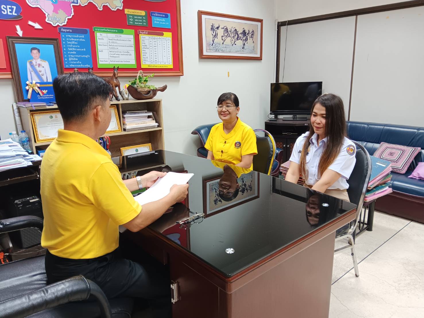 พช.หนองคาย ปฐมนิเทศและต้อนรับข้าราชการที่ได้รับคำสั่งแต่งตั้งให้ย้ายมาปฏิบัติหน้าที่ ณ จังหวัดหนองคาย