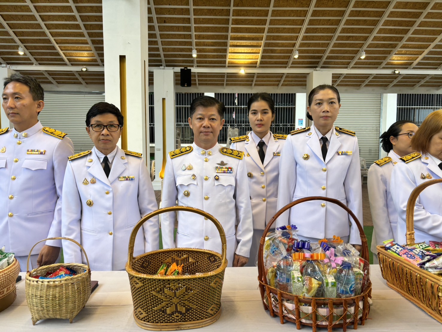 พช.หนองคาย ร่วมพิธีทำบุญตักบาตรถวายพระราชกุศล เนื่องในโอกาสวันคล้ายวันประสูติ พระเจ้าวรวงศ์เธอฯ กรมหมื่นสุทธนารีนาถ