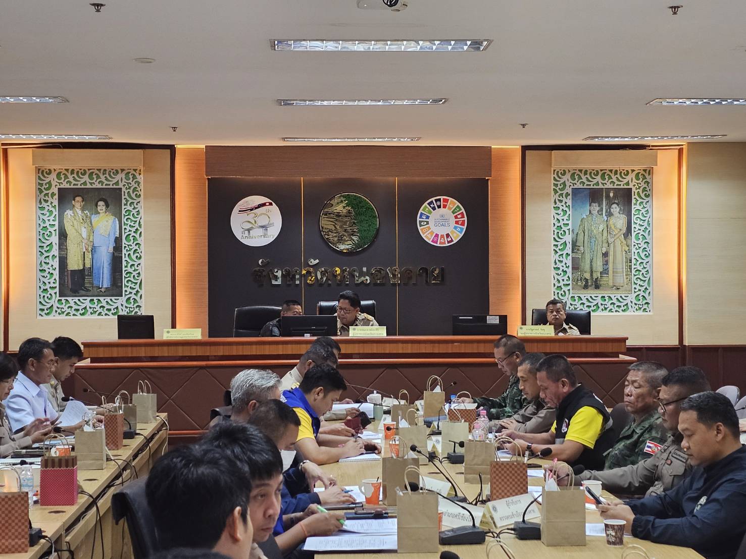 พช.หนองคาย ร่วมประชุมเร่งรัดติดตามการดำเนินงานป้องกัน ปราบปราม และแก้ไขปัญหายาเสพติดในพื้นที่ ระยะเร่งด่วน 3 เดือน (1 มิถุนายน – 31 สิงหาคม 2567)