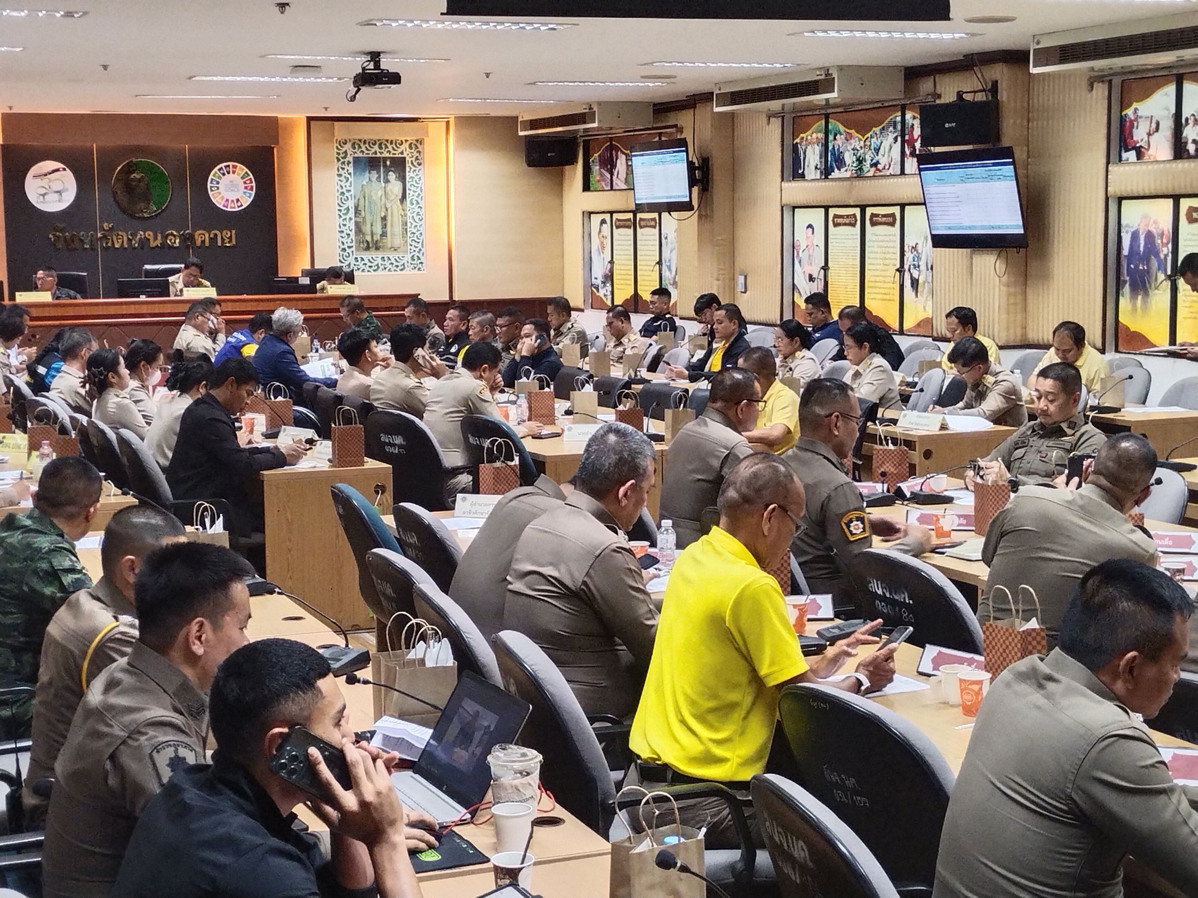 พช.หนองคาย ร่วมประชุมเร่งรัดติดตามการดำเนินงานป้องกัน ปราบปราม และแก้ไขปัญหายาเสพติดในพื้นที่ ระยะเร่งด่วน 3 เดือน (1 มิถุนายน – 31 สิงหาคม 2567)