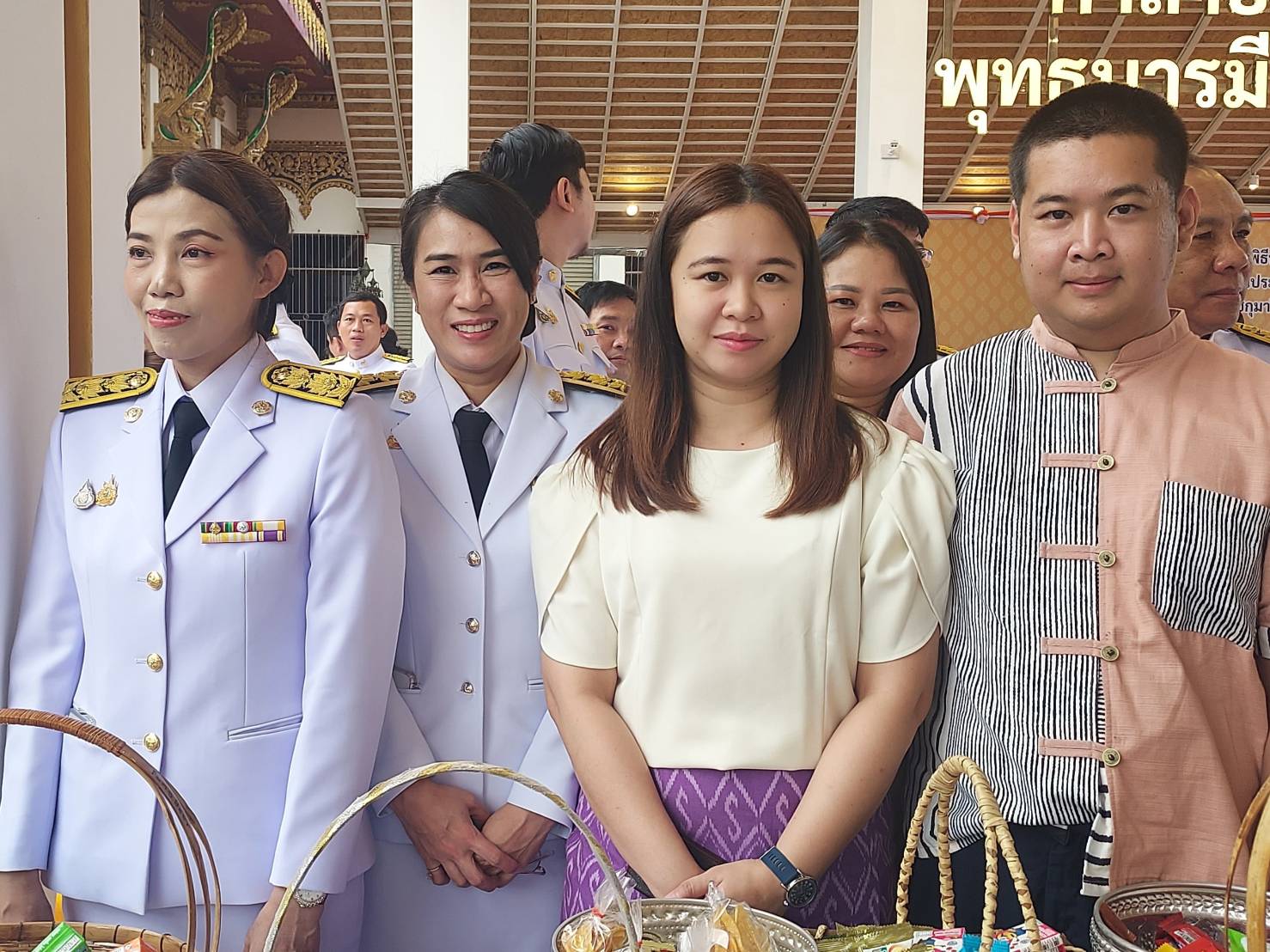 พช.หนองคาย ร่วมพิธีทำบุญตักบาตรถวายพระราชกุศล เนื่องในโอกาสวันคล้ายวันประสูติ สมเด็จพระเจ้าน้องนางเธอ เจ้าฟ้าจุฬาภรณวลัยลักษณ์ อัครราชกุมารี กรมพระศรีสวางควัฒน วรขัตติยราชนารี 4 กรกฎาคม 2567