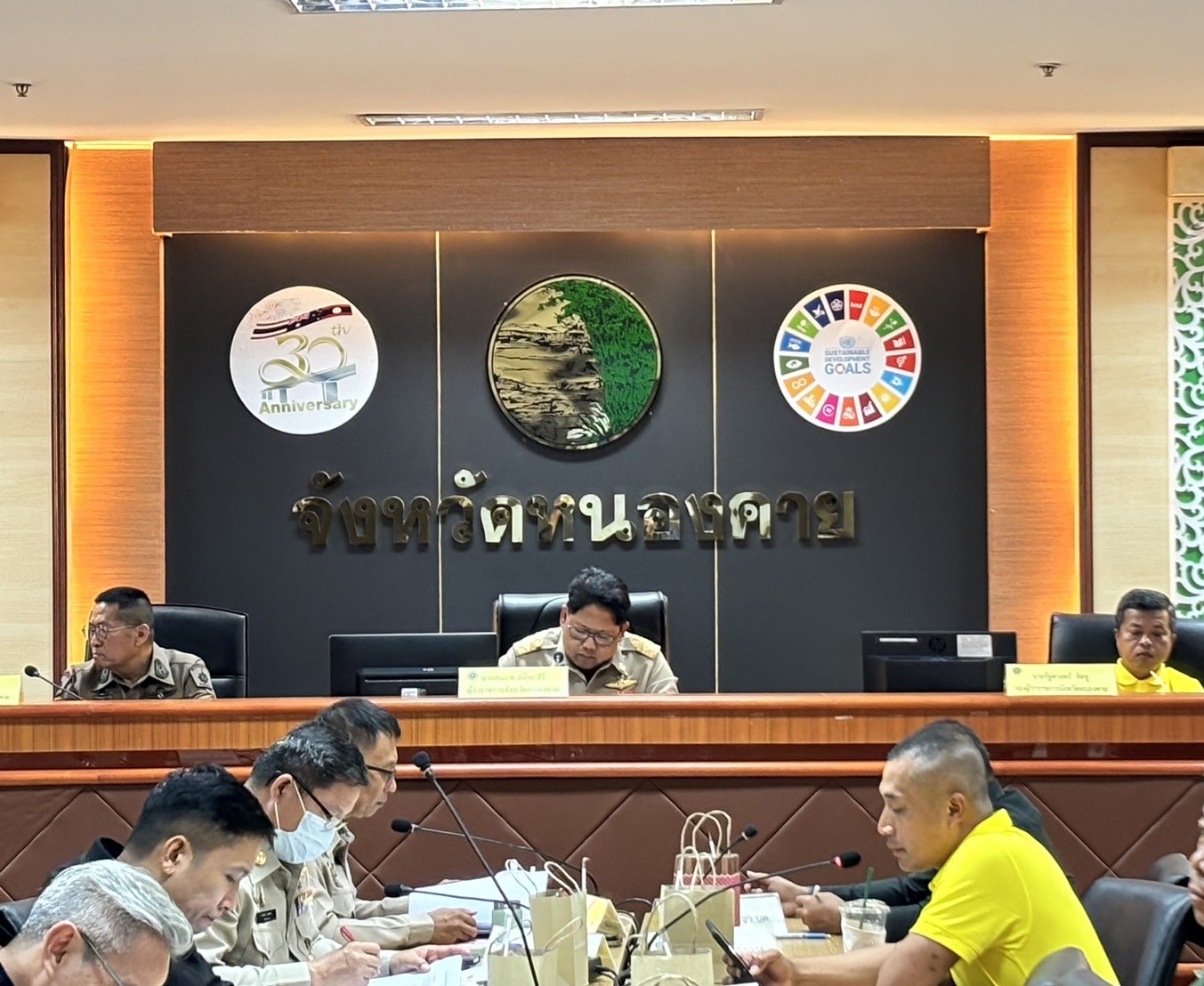 พช.หนองคาย ร่วมประชุมเร่งรัดติดตามการดำเนินงานป้องกัน ปราบปราม และแก้ไขปัญหายาเสพติดในพื้นที่ ระยะเร่งด่วน 3 เดือน (มิ.ย.-ส.ค.67)