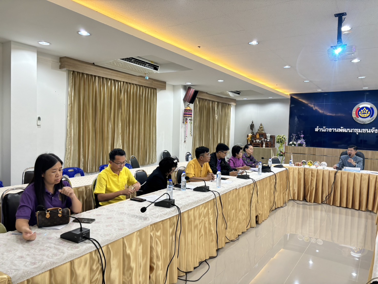 พช.หนองคาย : ประชุมการดำเนินโครงการบรรพชาอุปสมบท เฉลิมพระเกียรติพระบาทสมเด็จพระเจ้าอยู่หัว เนื่องในโอกาสพระราชพิธีมหามงคลเฉลิมพระชนมพรรษา 6 รอบ 28 กรกฎาคม 2567