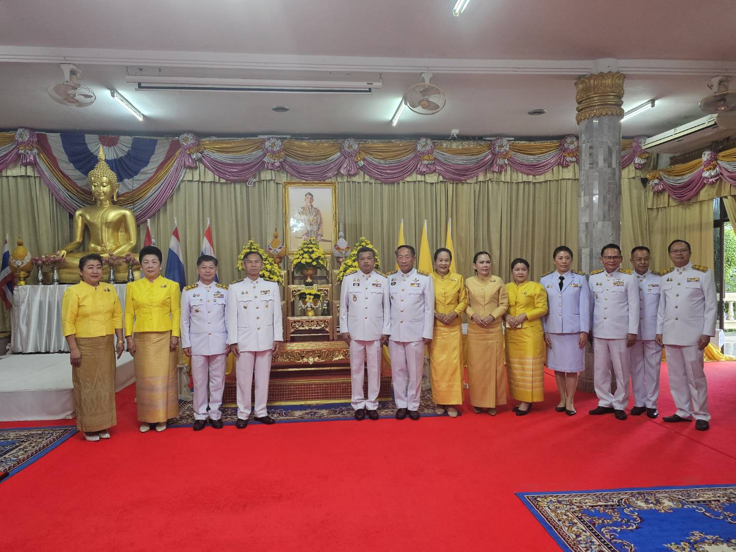 พช.หนองคาย ร่วมพิธีทำบุญตักบาตรถวายพระราชกุศลและเฉลิมพระเกียรติพระบาทสมเด็จพระเจ้าอยู่หัว เนื่องในโอกาสพระราชพิธีมหามงคลเฉลิมพระชนมพรรษา 6 รอบ 28 กรกฎาคม 2567