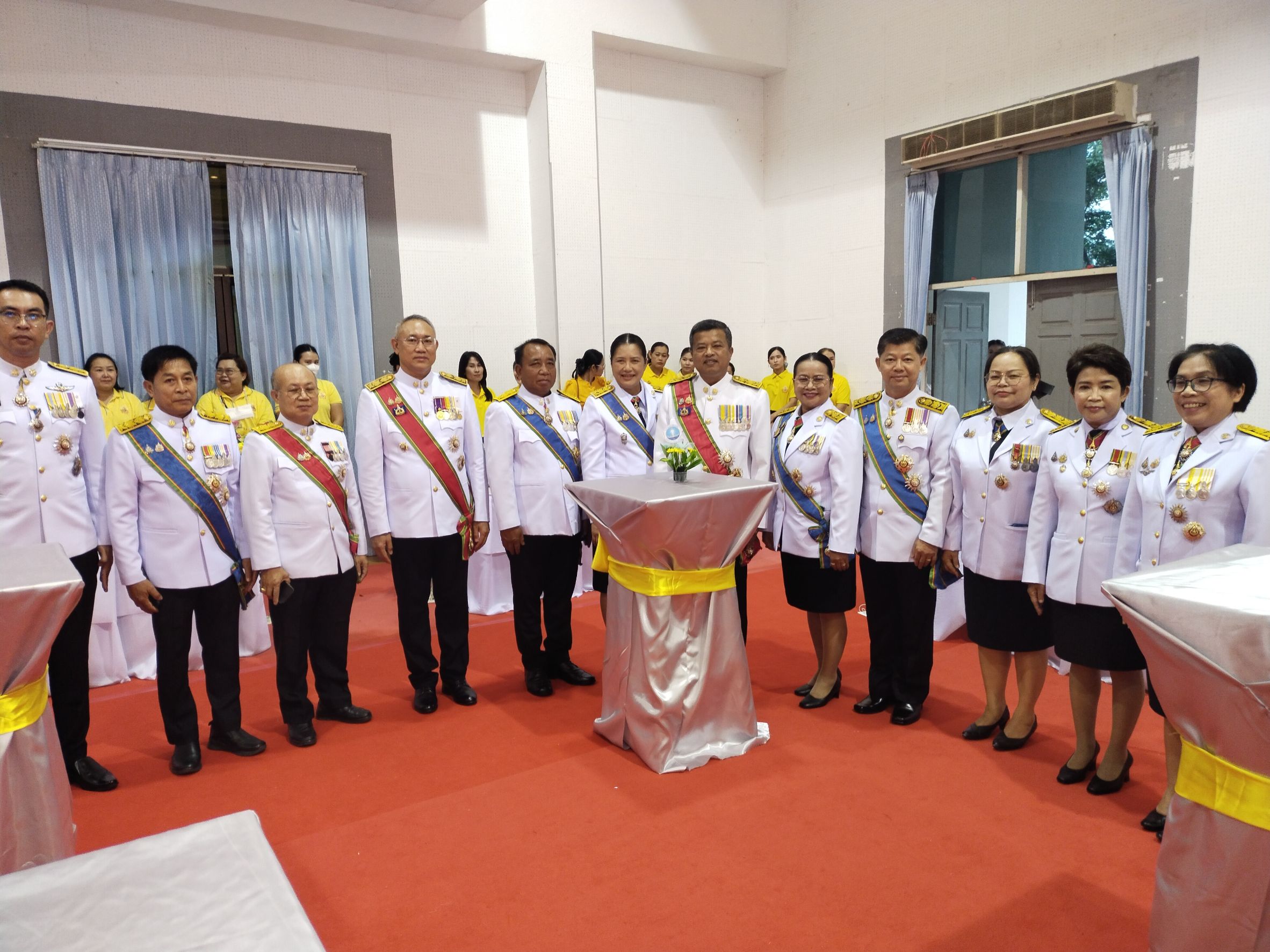 พช.หนองคาย ร่วมงานสโมสรสันนิบาต เฉลิมพระเกียรติพระบาทสมเด็จพระเจ้าอยู่หัว เนื่องในโอกาสพระราชพิธีมหามงคลเฉลิมพระชนมพรรษา 6 รอบ 28 กรกฎาคม 2567 จังหวัดหนองคาย