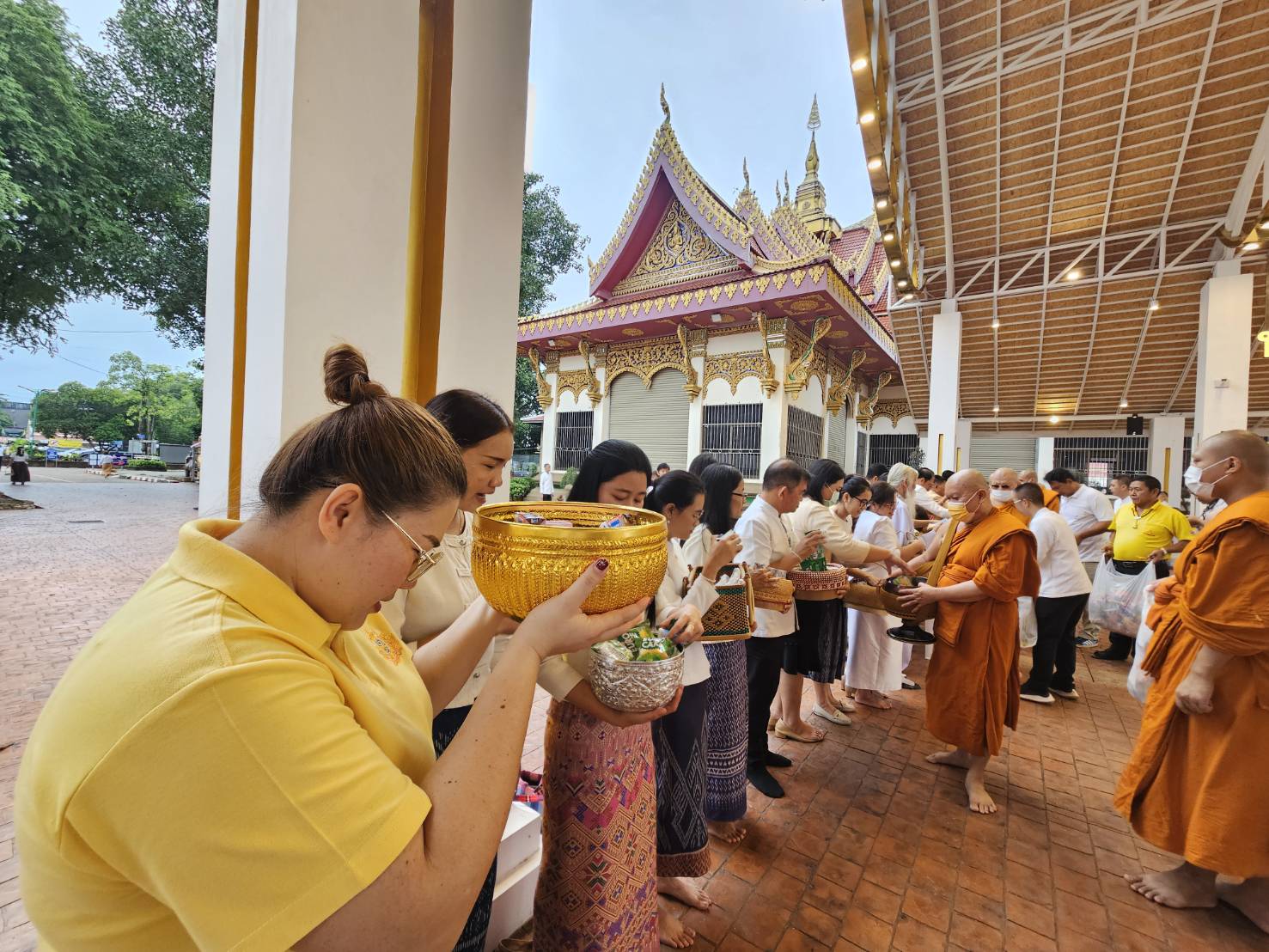พช.หนองคาย ร่วมโครงการกิจกรรมส่งเสริมพระพุทธศาสนา เนื่องในเทศกาลวันอาสาฬหบูชาและเข้าพรรษา พุทธศักราช 2567