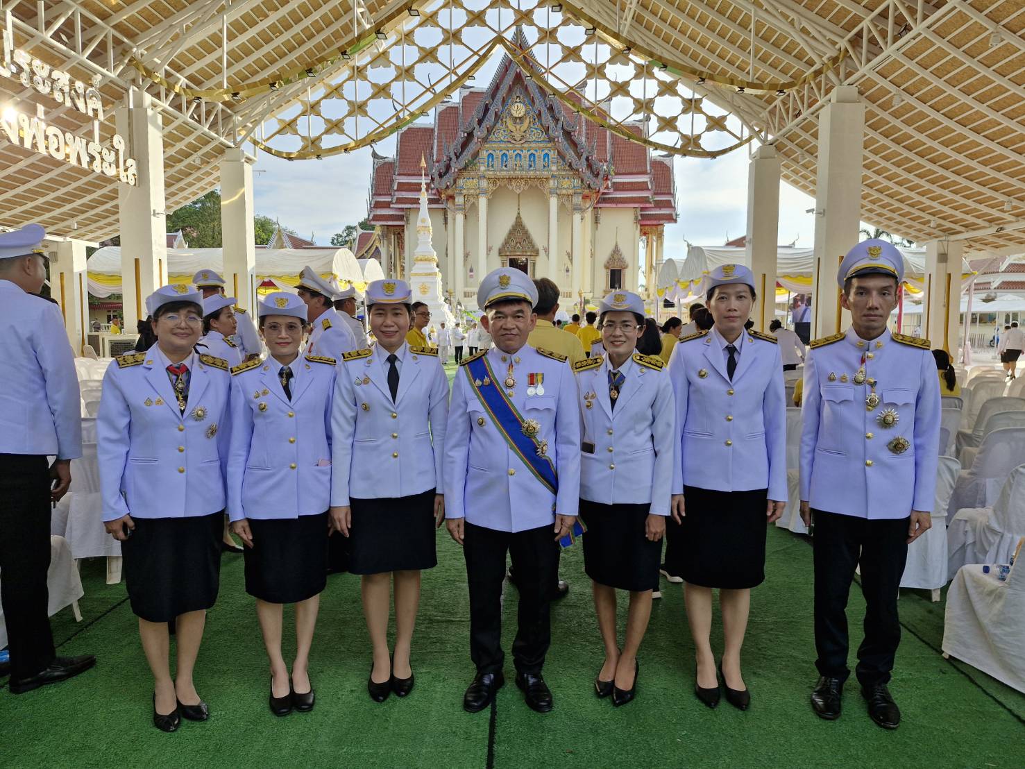 พช.หนองคาย ร่วมพิธีเสกน้ำพระพุทธมนต์ศักดิ์สิทธิ์ เนื่องในโอกาสพระราชพิธีมหามงคลเฉลิมพระชนมพรรษา 6 รอบ 28 กรกฎาคม 2567