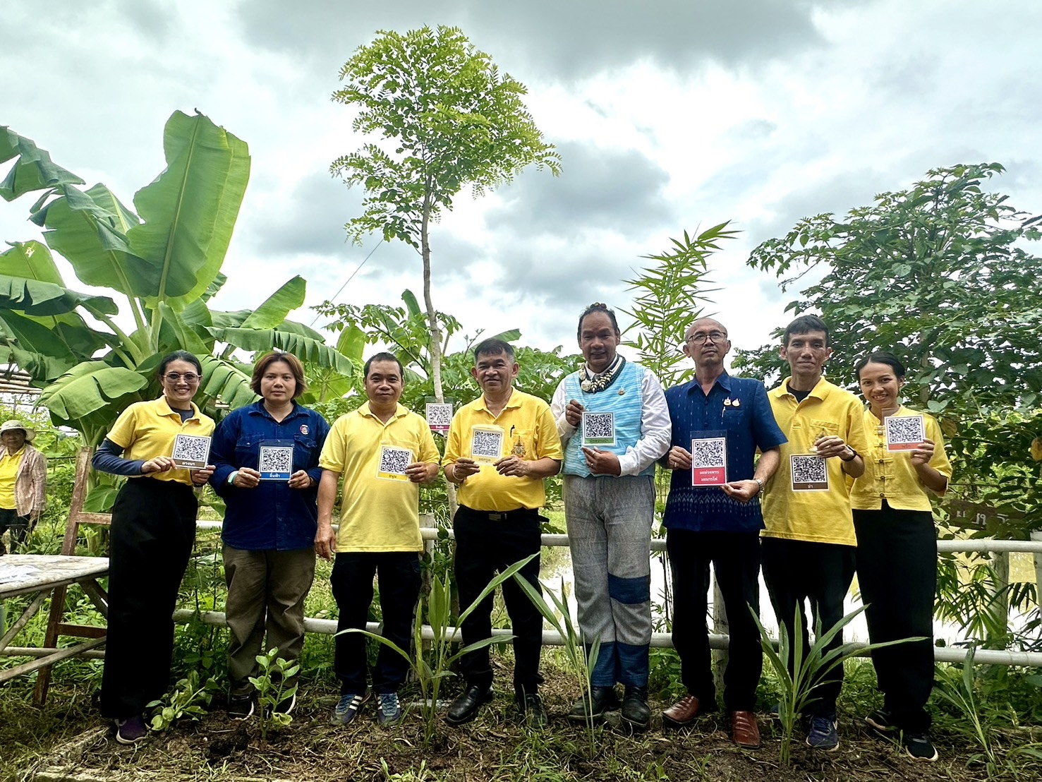 พช.หนองคาย ดำเนินโครงการส่งเสริมและสนับสนุนกิจกรรมอนุรักษ์พันธุกรรมพืช ตามโครงการอนุรักษ์พันธุกรรมพืชอันเนื่องมาจากพระราชดำริ สมเด็จพระเทพรัตนราชสุดาฯ สยามบรมราชกุมารี (อพ.สธ.)