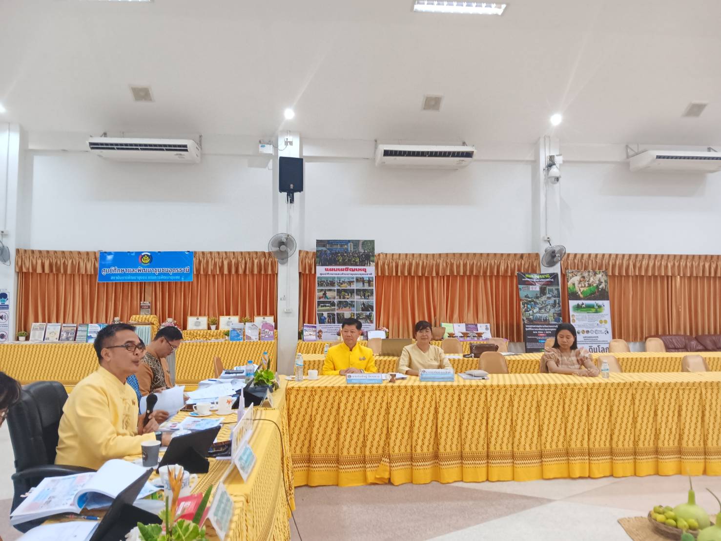 พช.หนองคาย เข้ารับการติดตามและประเมินผลการดำเนินงานหน่วยงานพัฒนาชุมชนใสสะอาด (Site Visit) ประจำปีงบประมาณ พ.ศ. 2567