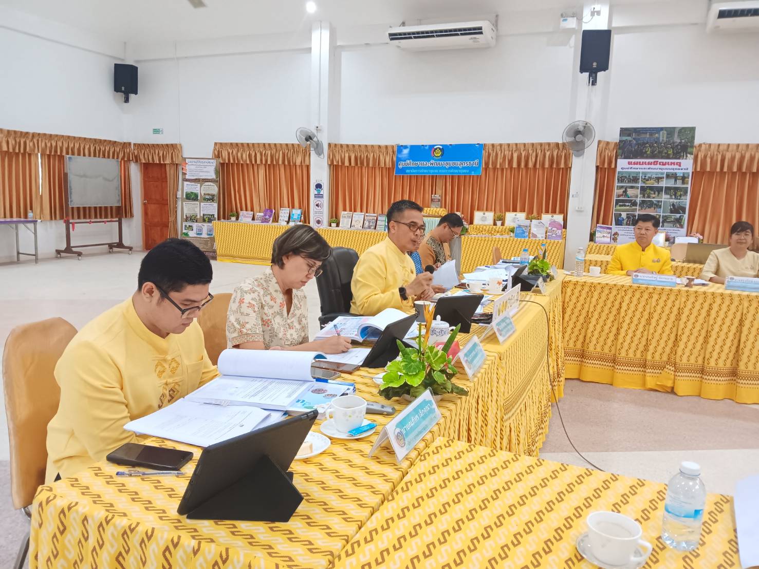 พช.หนองคาย เข้ารับการติดตามและประเมินผลการดำเนินงานหน่วยงานพัฒนาชุมชนใสสะอาด (Site Visit) ประจำปีงบประมาณ พ.ศ. 2567