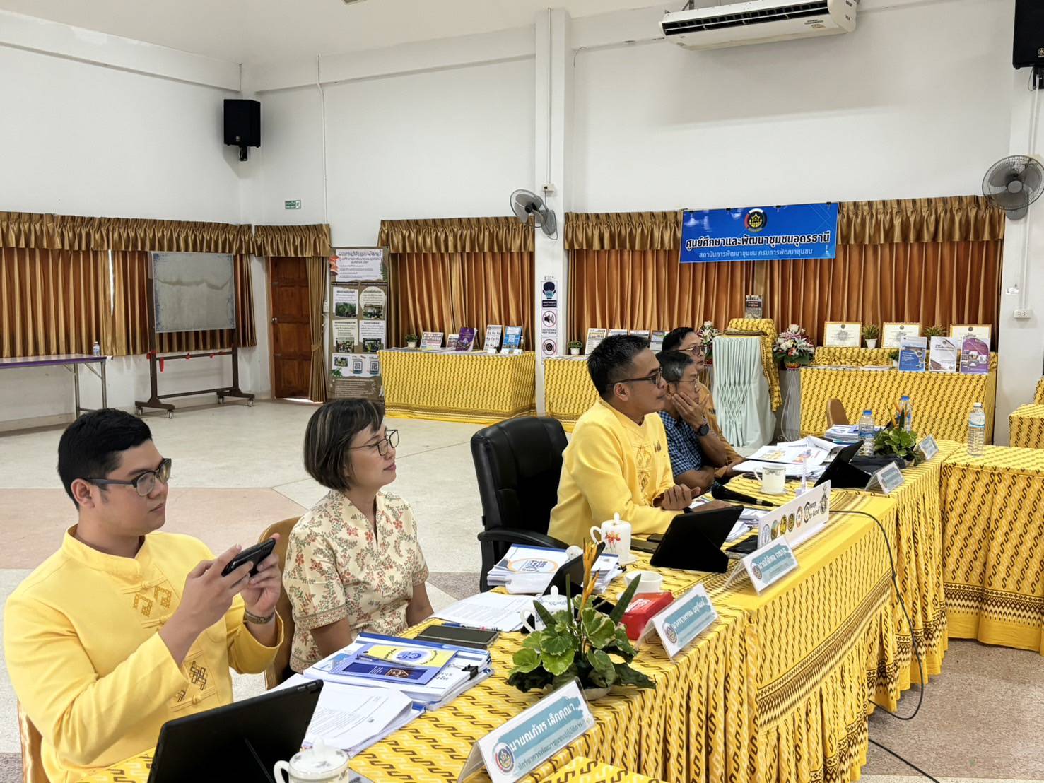 พช.หนองคาย เข้ารับการติดตามและประเมินผลการดำเนินงานหน่วยงานพัฒนาชุมชนใสสะอาด (Site Visit) ประจำปีงบประมาณ พ.ศ. 2567