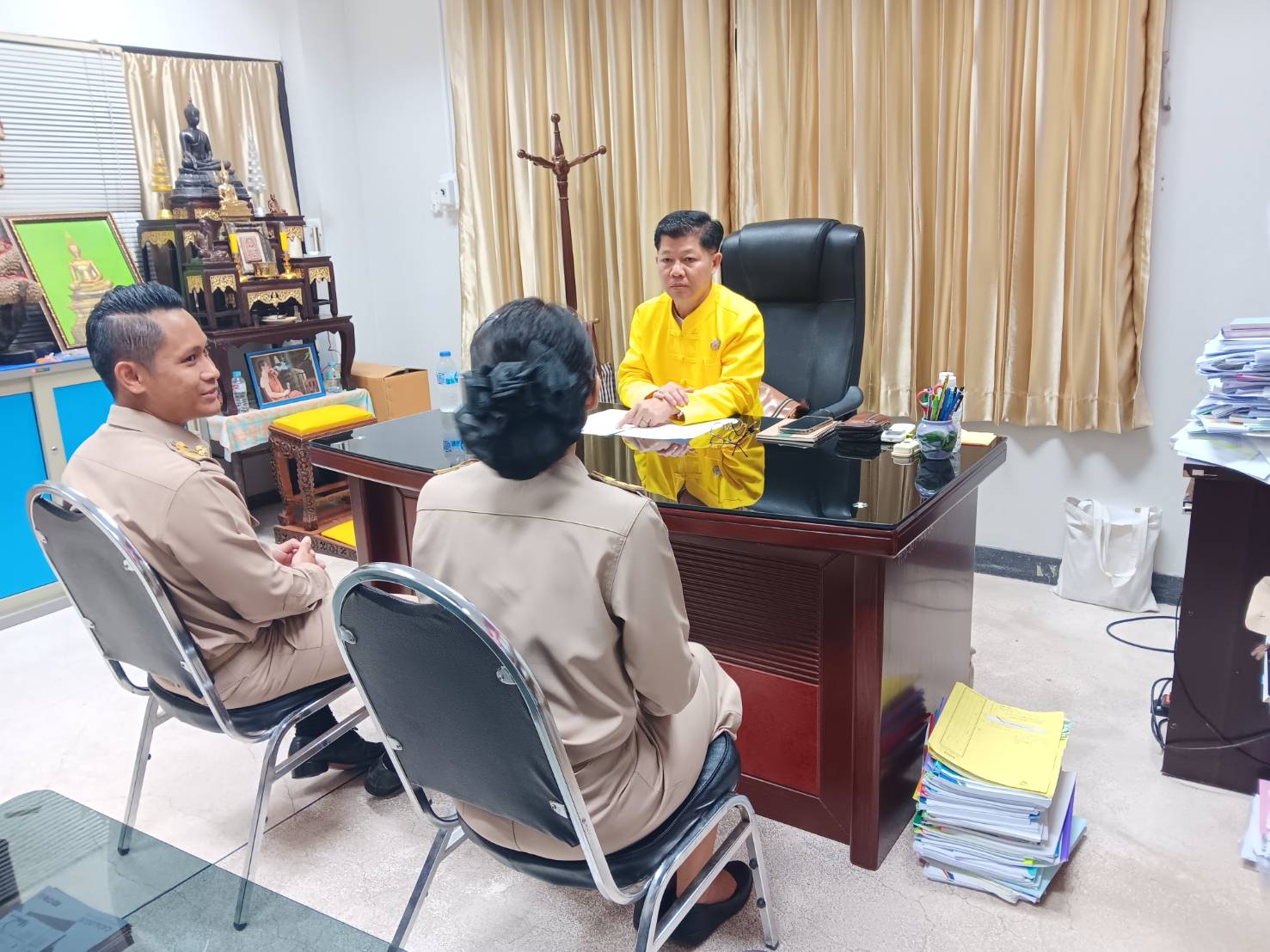 พช.หนองคาย ต้อนรับข้าราชการที่ได้รับคำสั่งแต่งตั้งย้ายมาปฏิบัติหน้าที่ ณ จังหวัดหนองคาย