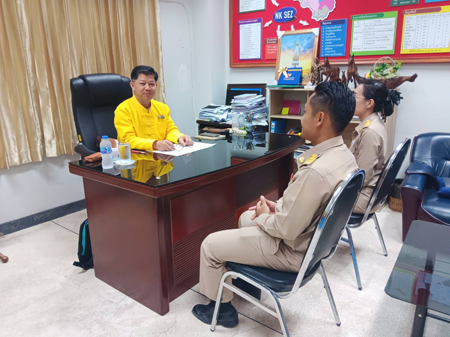 พช.หนองคาย ต้อนรับข้าราชการที่ได้รับคำสั่งแต่งตั้งย้ายมาปฏิบัติหน้าที่ ณ จังหวัดหนองคาย