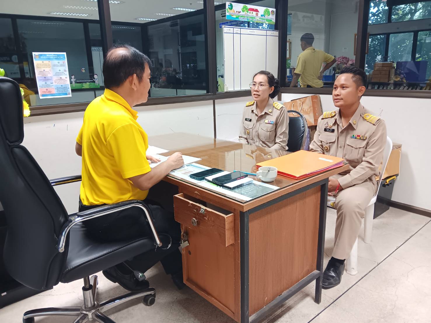 พช.หนองคาย ต้อนรับข้าราชการที่ได้รับคำสั่งแต่งตั้งย้ายมาปฏิบัติหน้าที่ ณ จังหวัดหนองคาย