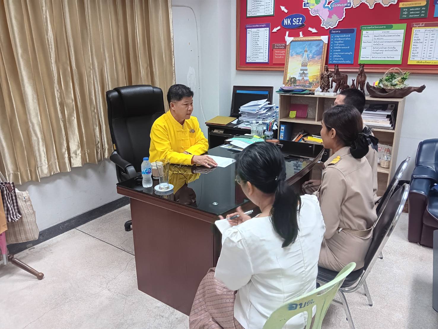 พช.หนองคาย ต้อนรับข้าราชการที่ได้รับคำสั่งบรรจุและแต่งตั้งผู้สอบแข่งขันได้ให้ดำรงตำแหน่งนักวิชาการพัฒนาชุมชนปฏิบัติการ