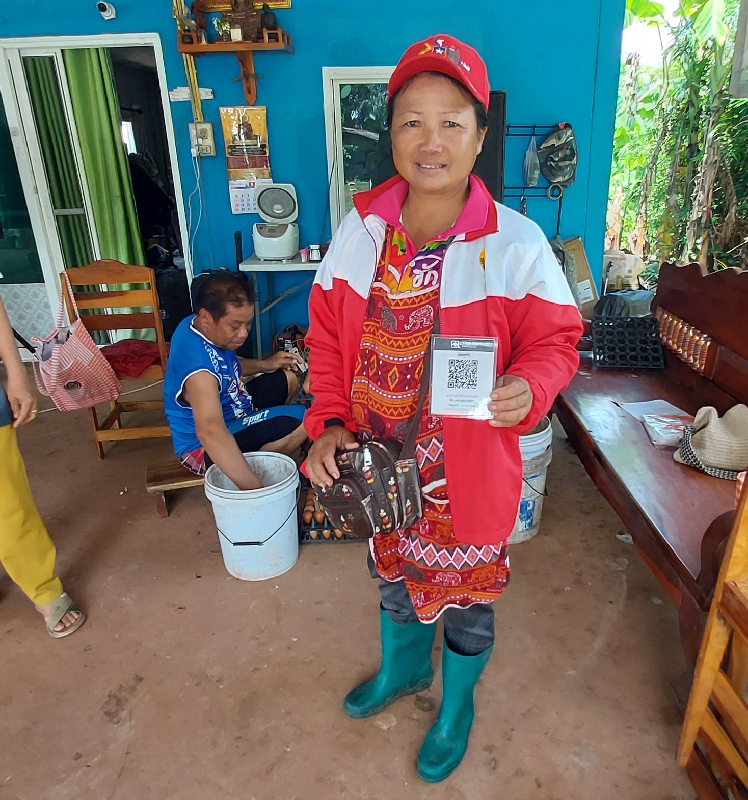 พช.หนองคาย ลงพื้นที่ติดตาม สนับสนุนแบบบูรณาการตามโครงการส่งเสริมการสร้างรายได้จากกิจการอาหารปลอดภัย