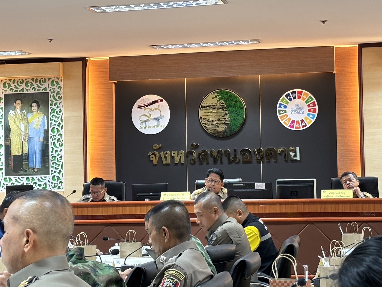 พช.หนองคาย ร่วมประชุมเร่งรัดติดตามการดำเนินงานป้องกัน ปราบปราม และแก้ไขปัญหายาเสพติดในพื้นที่ ระยะเร่งด่วน 3 เดือน (1 มิถุนายน – 31 สิงหาคม 2567)