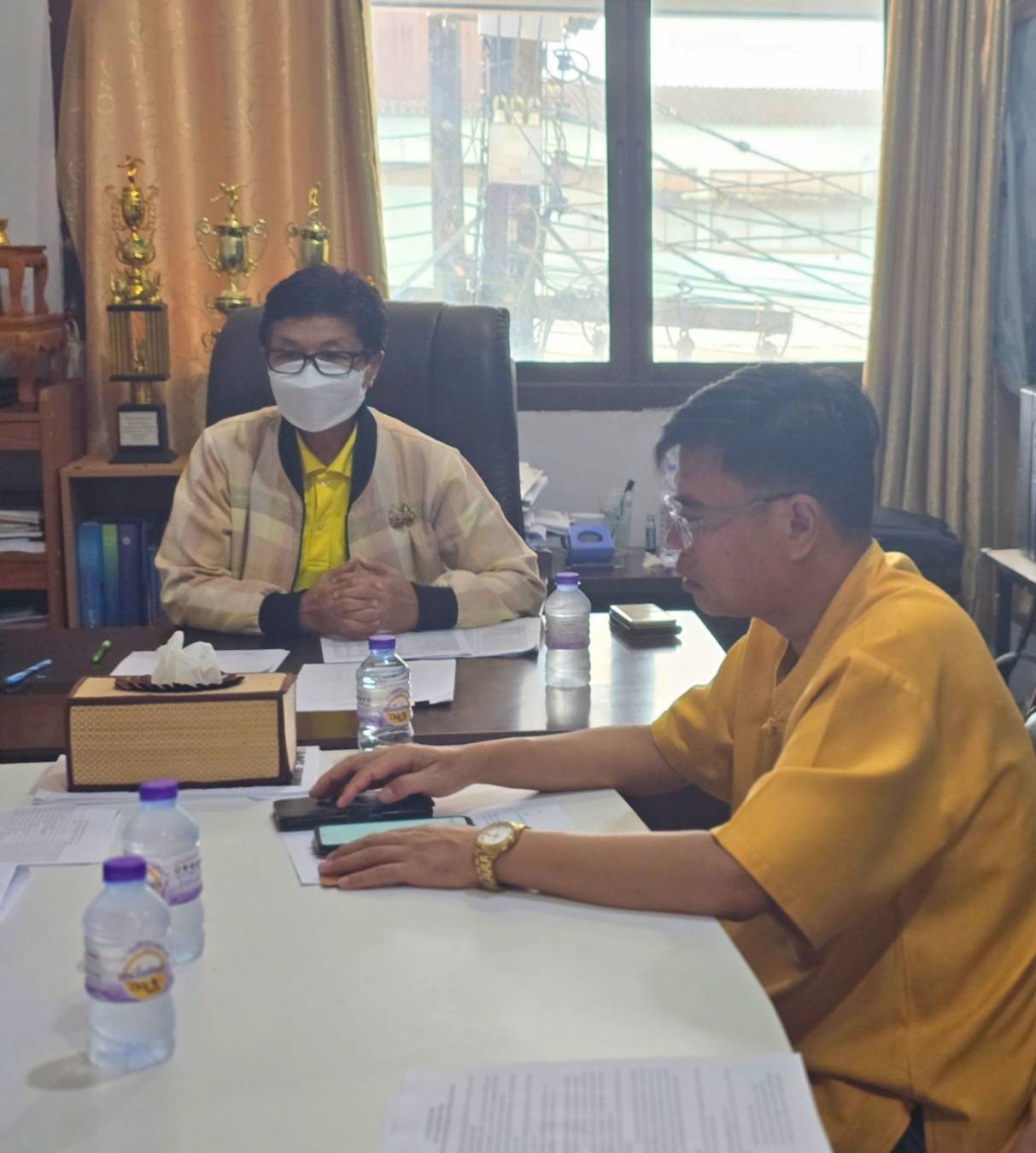 พช.หนองคาย ลงพื้นที่ติดตามและสนับสนุนการบริหารการจัดเก็บข้อมูลความจำเป็นขั้นพื้นฐาน (จปฐ.) ปี 2567