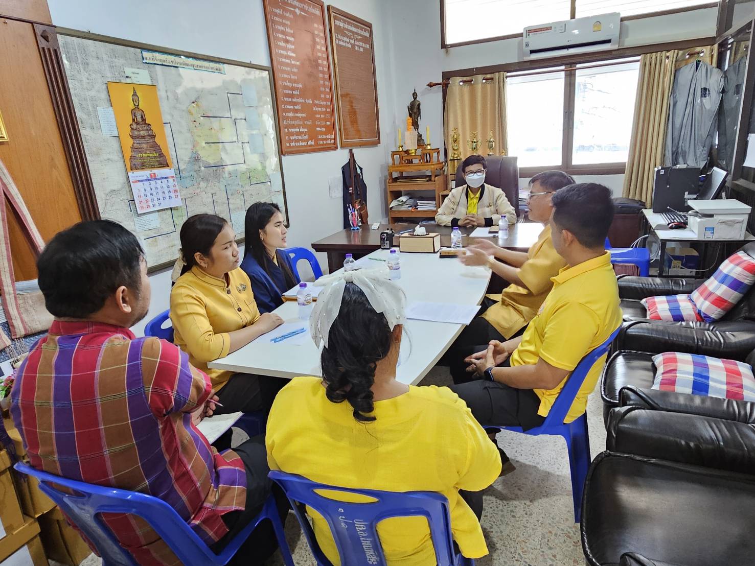 พช.หนองคาย ลงพื้นที่ติดตามและสนับสนุนการบริหารการจัดเก็บข้อมูลความจำเป็นขั้นพื้นฐาน (จปฐ.) ปี 2567