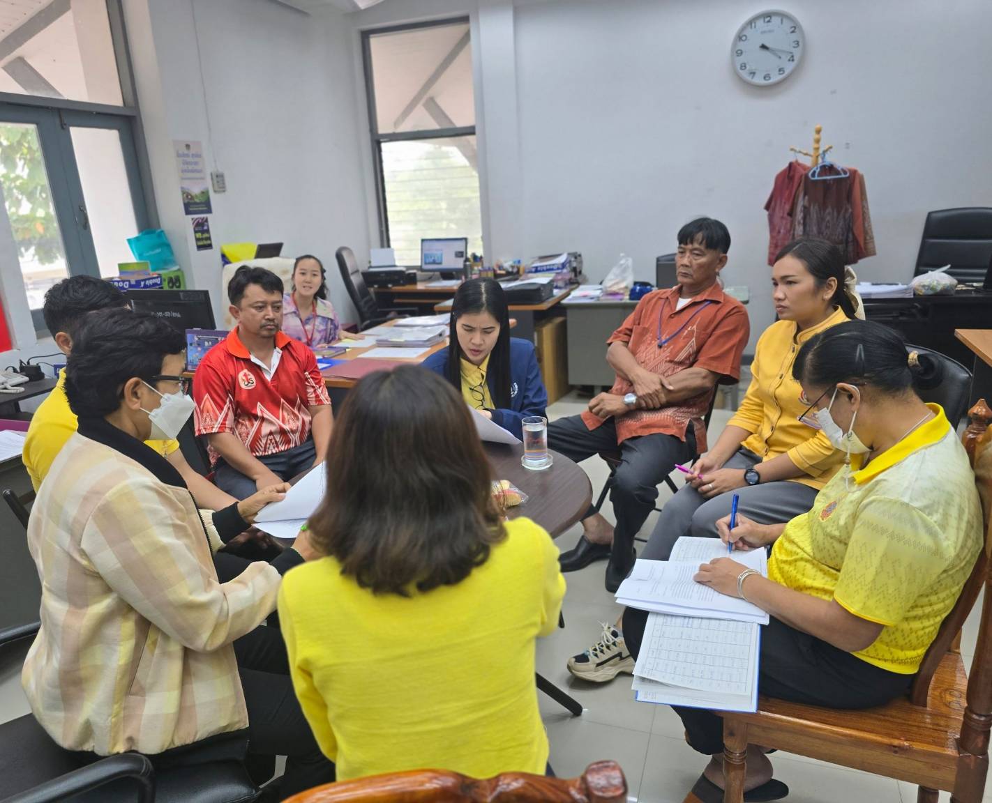 พช.หนองคาย ลงพื้นที่ติดตามและสนับสนุนการบริหารการจัดเก็บข้อมูลความจำเป็นขั้นพื้นฐาน (จปฐ.) ปี 2567