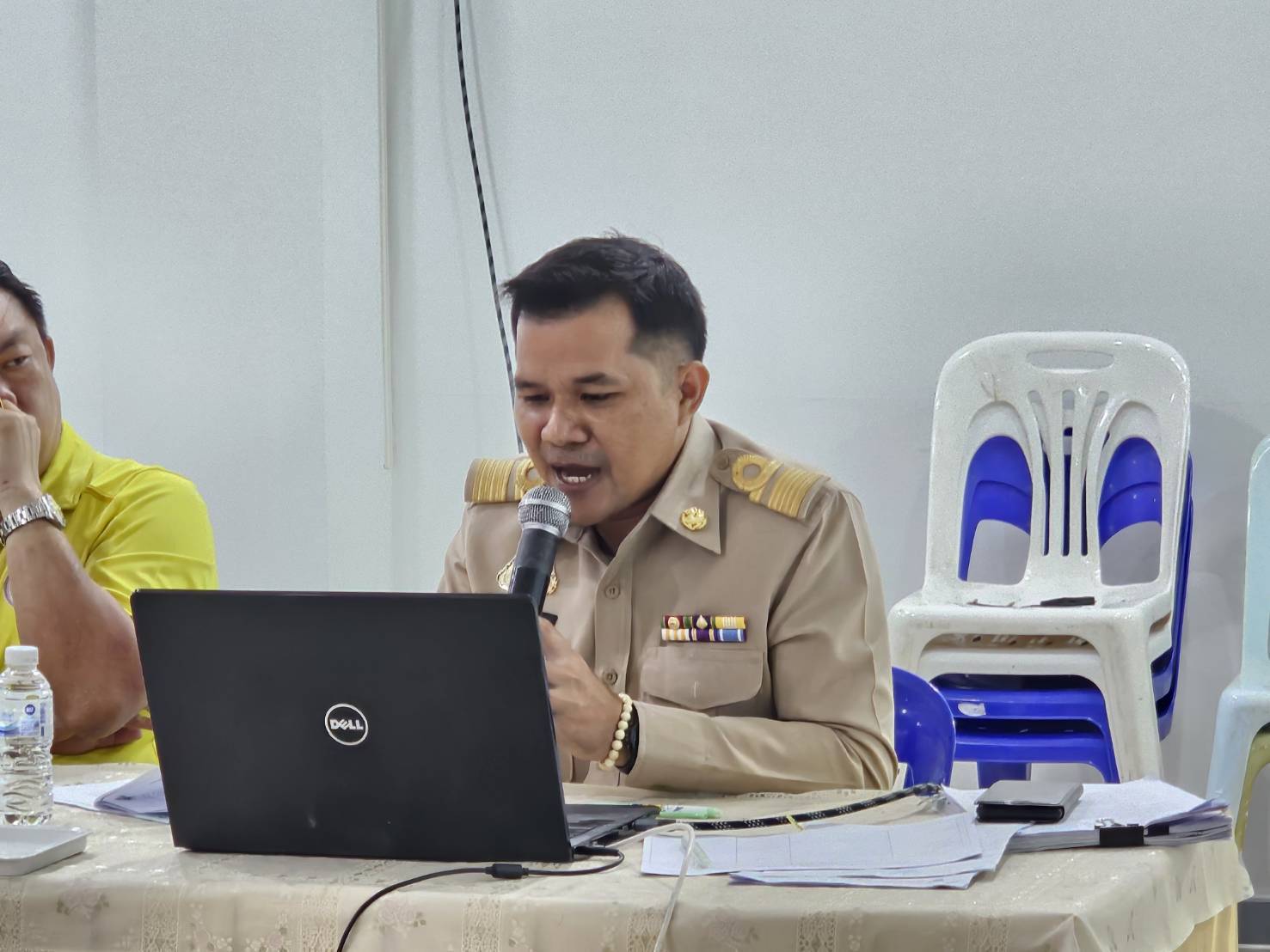 พช.หนองคาย จัดประชุมคณะทำงานสนับสนุนการขับเคลื่อนการพัฒนาเศรษฐกิจฐานรากและประชารัฐฯ จังหวัดหนองคาย ครั้งที่ 1/2567