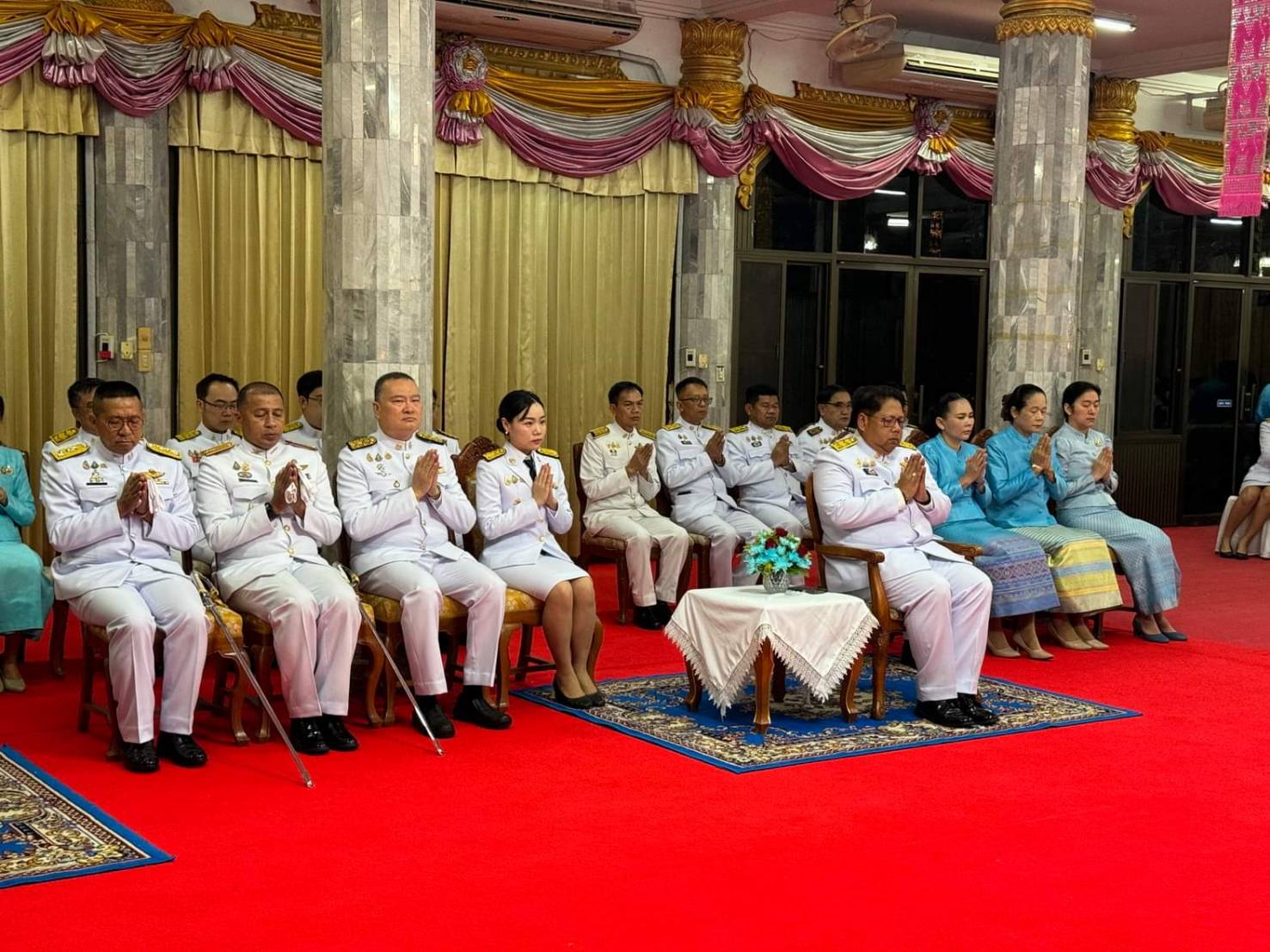 พช.หนองคาย ร่วมพิธีทำบุญตักบาตรถวายพระราชกุศลและเฉลิมพระเกียรติ สมเด็จพระนางเจ้าสิริกิติ์พระบรมราชินีนาถ พระบรมราชชนนีพันปีหลวง เนื่องในโอกาสมหามงคลเฉลิมพระชนมพรรษา 12 สิงหาคม 2567