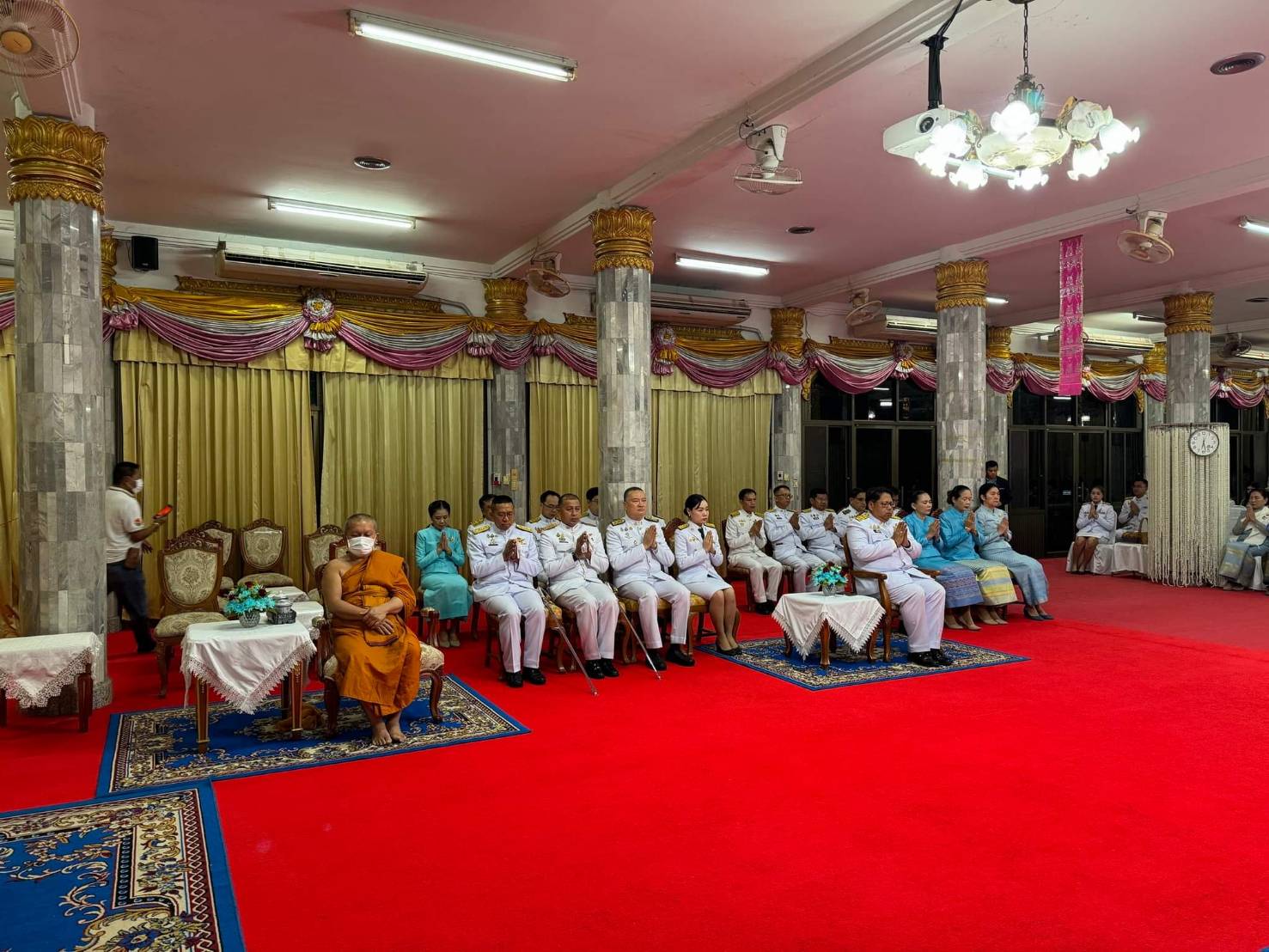 พช.หนองคาย ร่วมพิธีทำบุญตักบาตรถวายพระราชกุศลและเฉลิมพระเกียรติ สมเด็จพระนางเจ้าสิริกิติ์พระบรมราชินีนาถ พระบรมราชชนนีพันปีหลวง เนื่องในโอกาสมหามงคลเฉลิมพระชนมพรรษา 12 สิงหาคม 2567