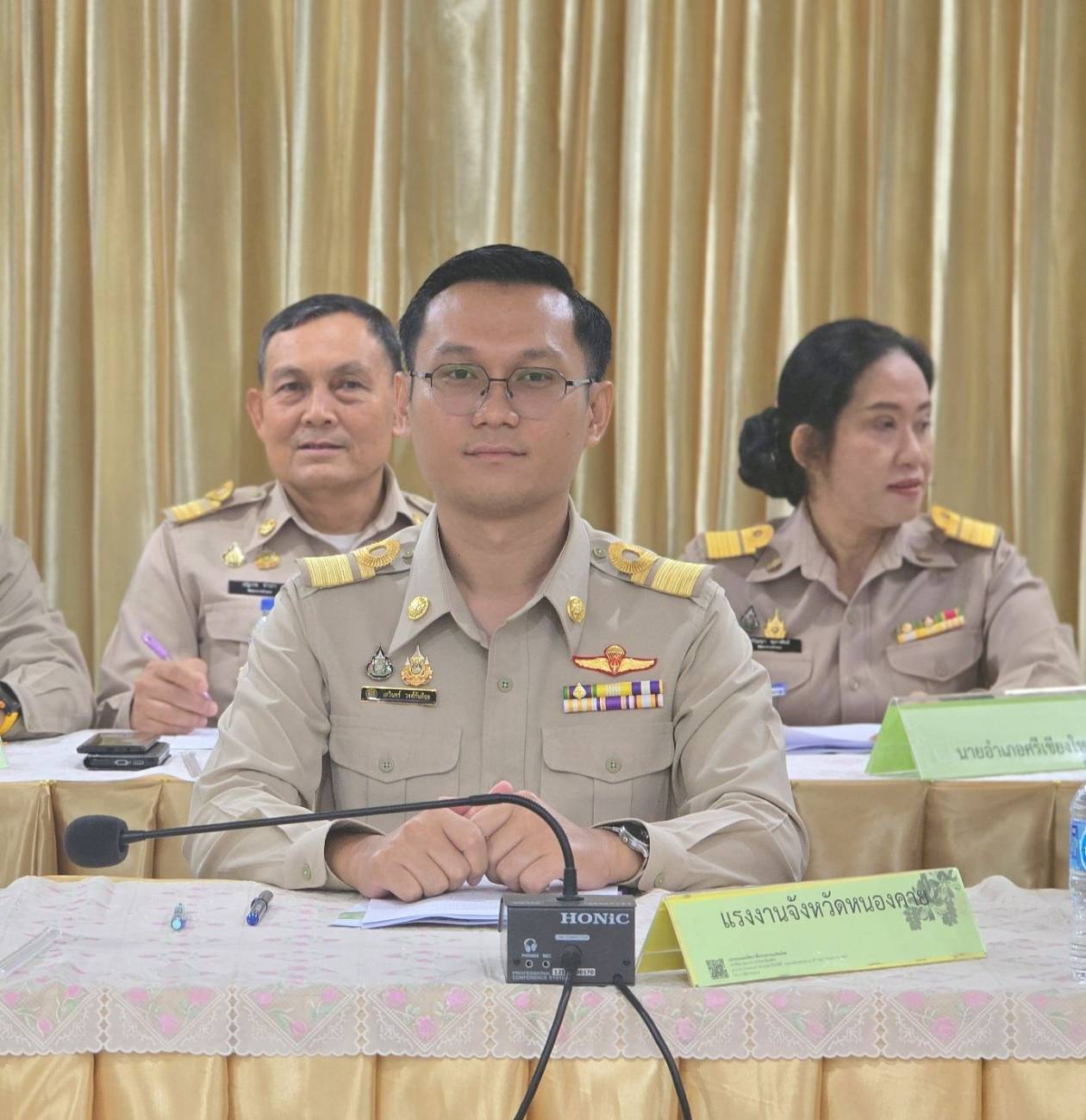 พช.หนองคาย ประชุมคณะทำงานบริหารการจัดเก็บข้อมูลความจำเป็นพื้นฐาน (จปฐ.) ด้วยเครื่องมืออิเล็กทรอนิกส์ ระดับจังหวัด ปี 2567