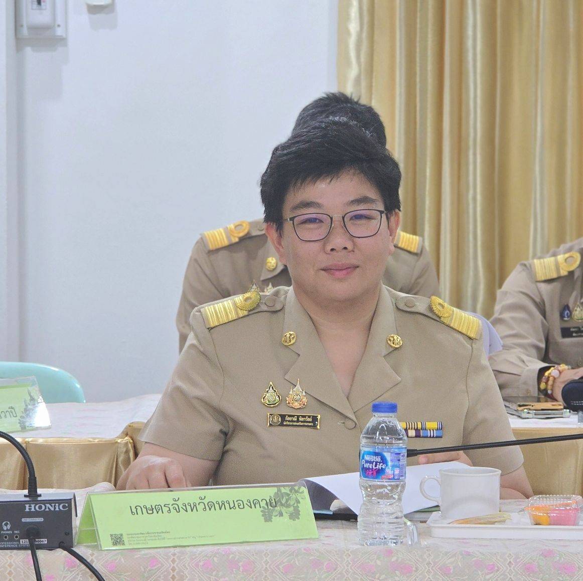 พช.หนองคาย ประชุมคณะทำงานบริหารการจัดเก็บข้อมูลความจำเป็นพื้นฐาน (จปฐ.) ด้วยเครื่องมืออิเล็กทรอนิกส์ ระดับจังหวัด ปี 2567