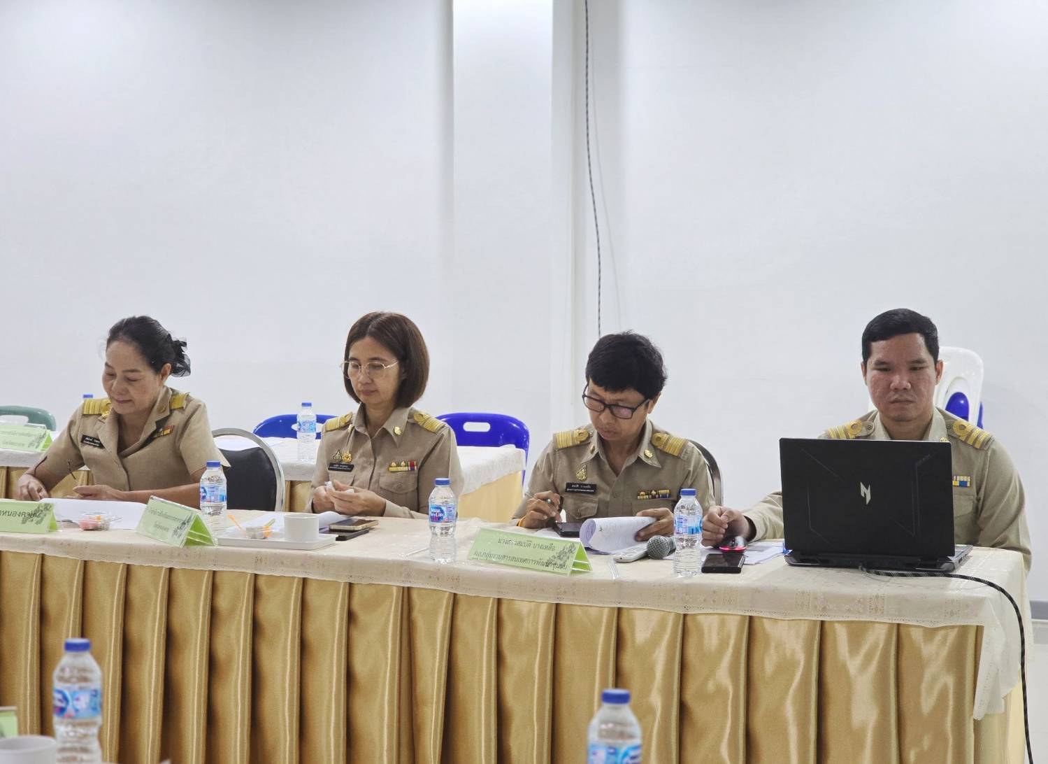 พช.หนองคาย ประชุมคณะทำงานบริหารการจัดเก็บข้อมูลความจำเป็นพื้นฐาน (จปฐ.) ด้วยเครื่องมืออิเล็กทรอนิกส์ ระดับจังหวัด ปี 2567