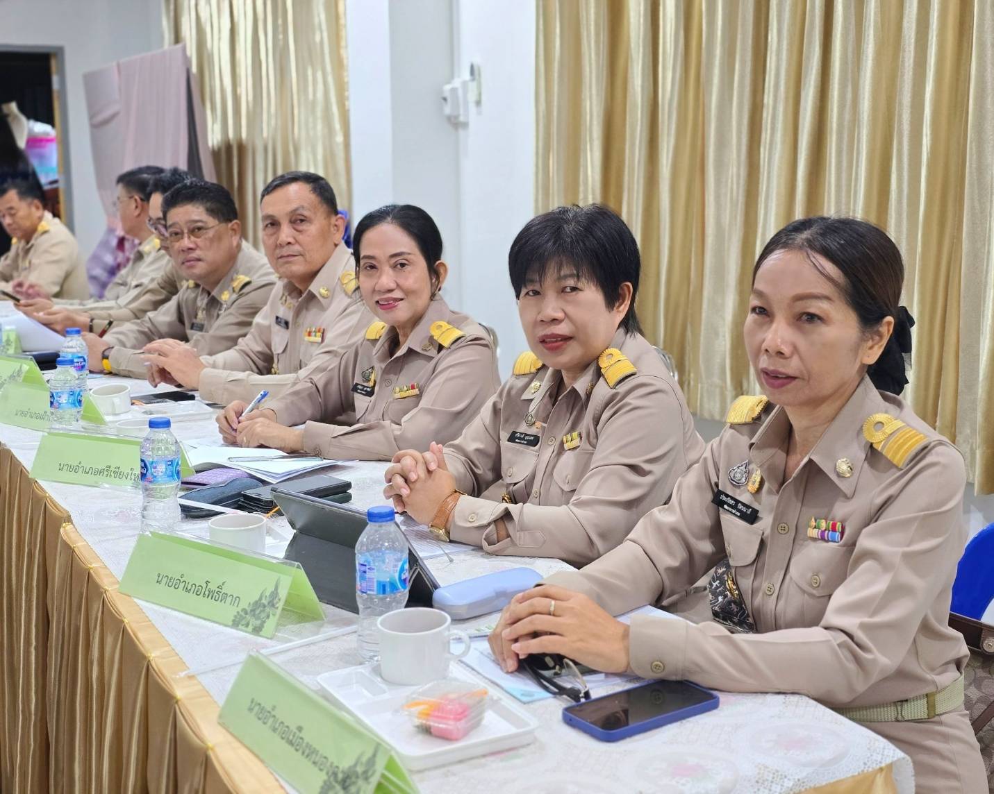 พช.หนองคาย ประชุมคณะทำงานบริหารการจัดเก็บข้อมูลความจำเป็นพื้นฐาน (จปฐ.) ด้วยเครื่องมืออิเล็กทรอนิกส์ ระดับจังหวัด ปี 2567